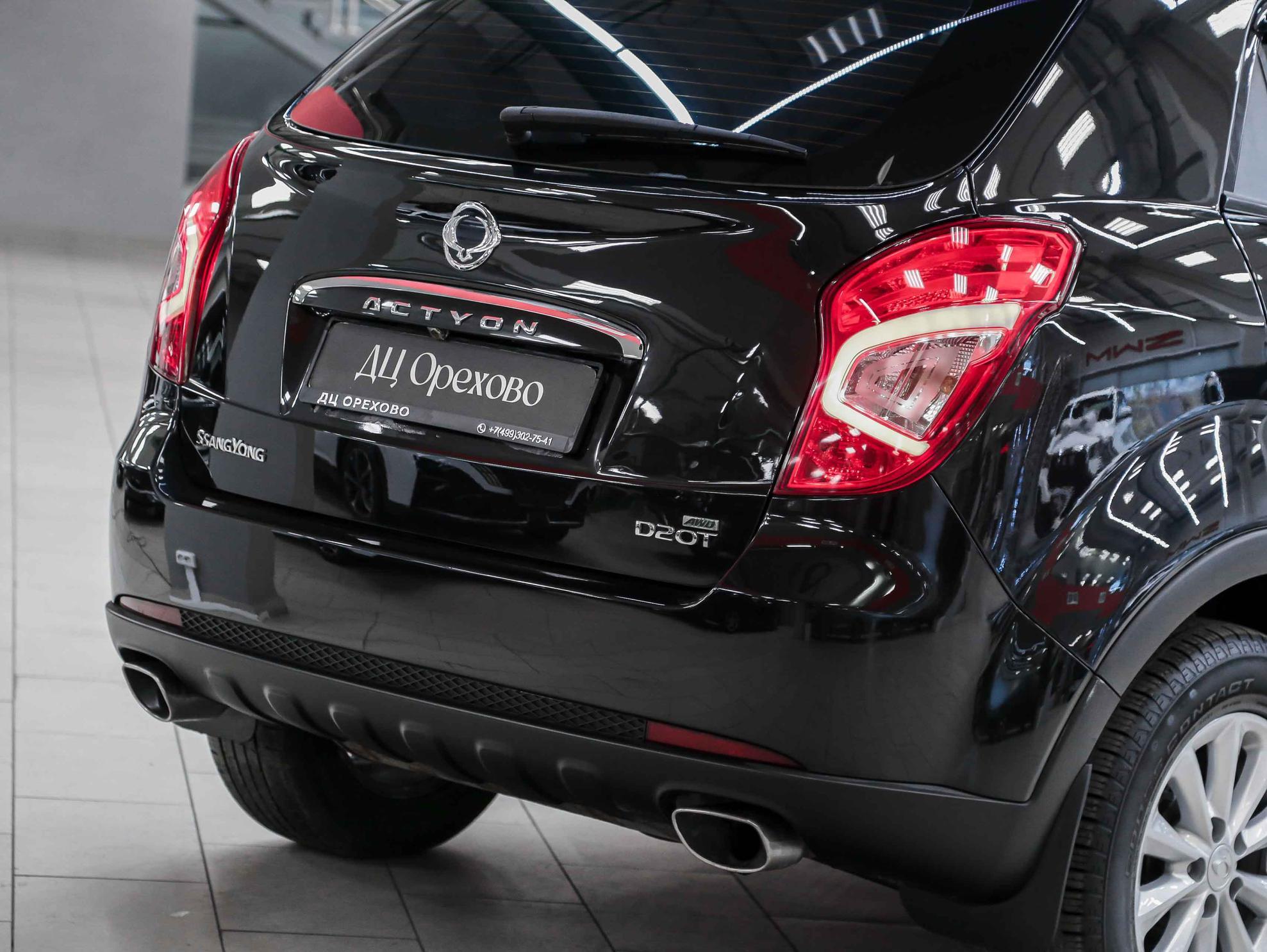 SsangYong Actyon 2015, черный, ДЦ Орехово