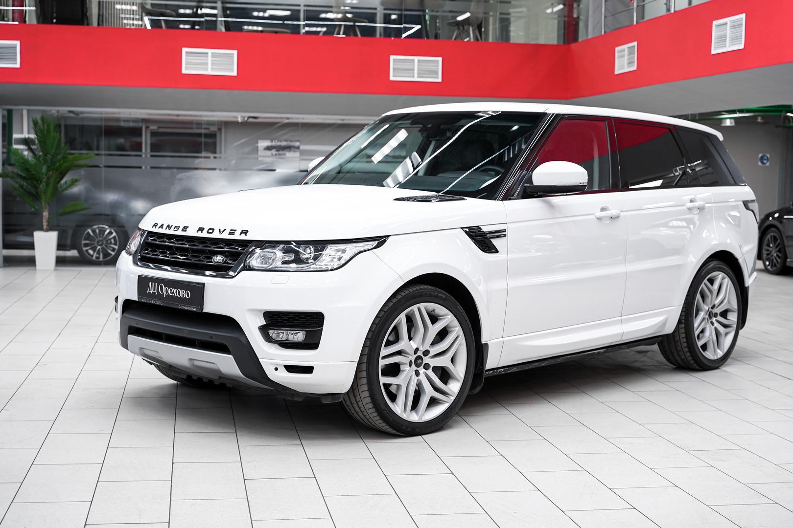Land Rover Range Rover Sport 2014, белый, ДЦ Орехово