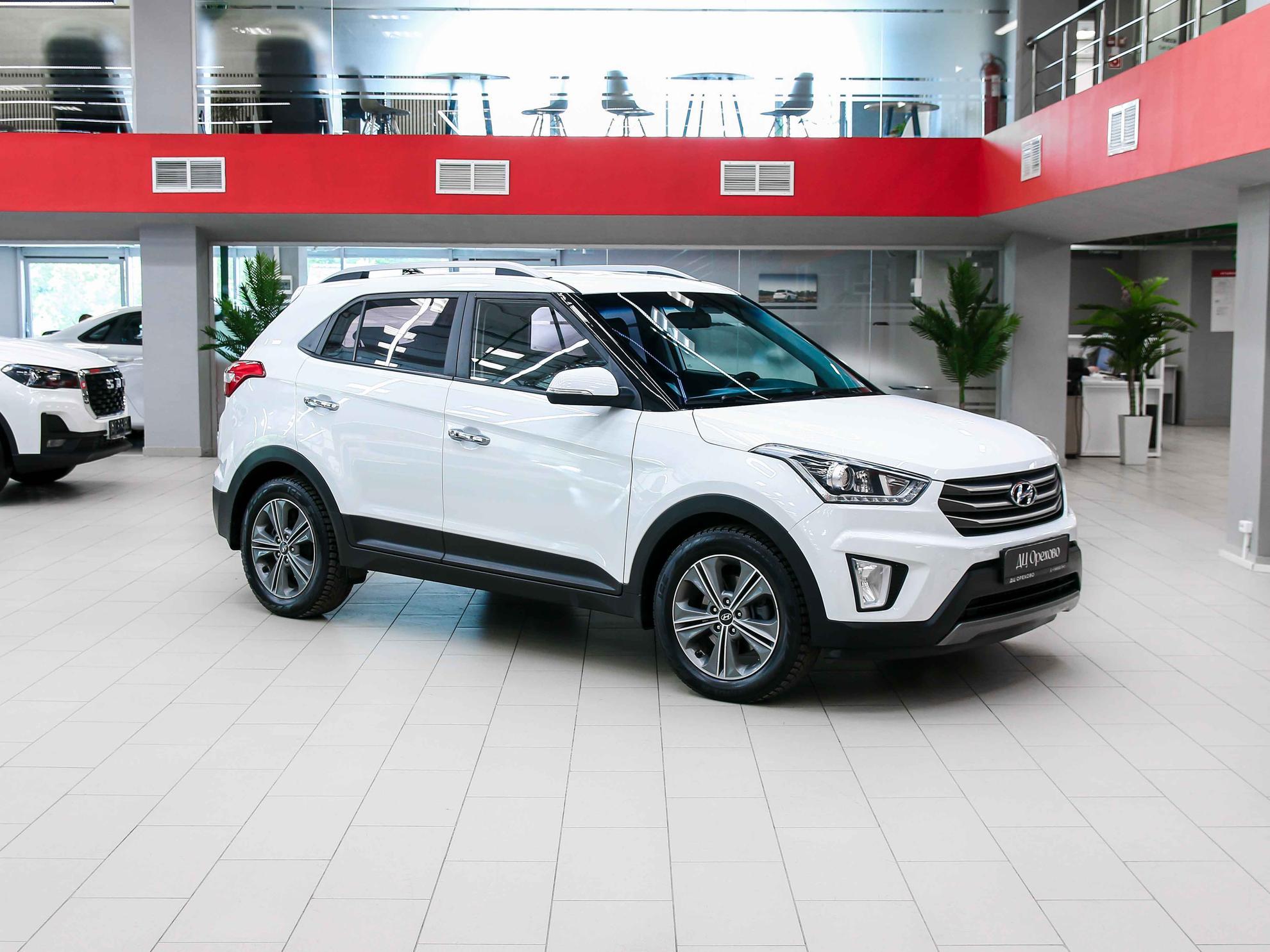 Hyundai Creta 2018, белый, ДЦ Орехово
