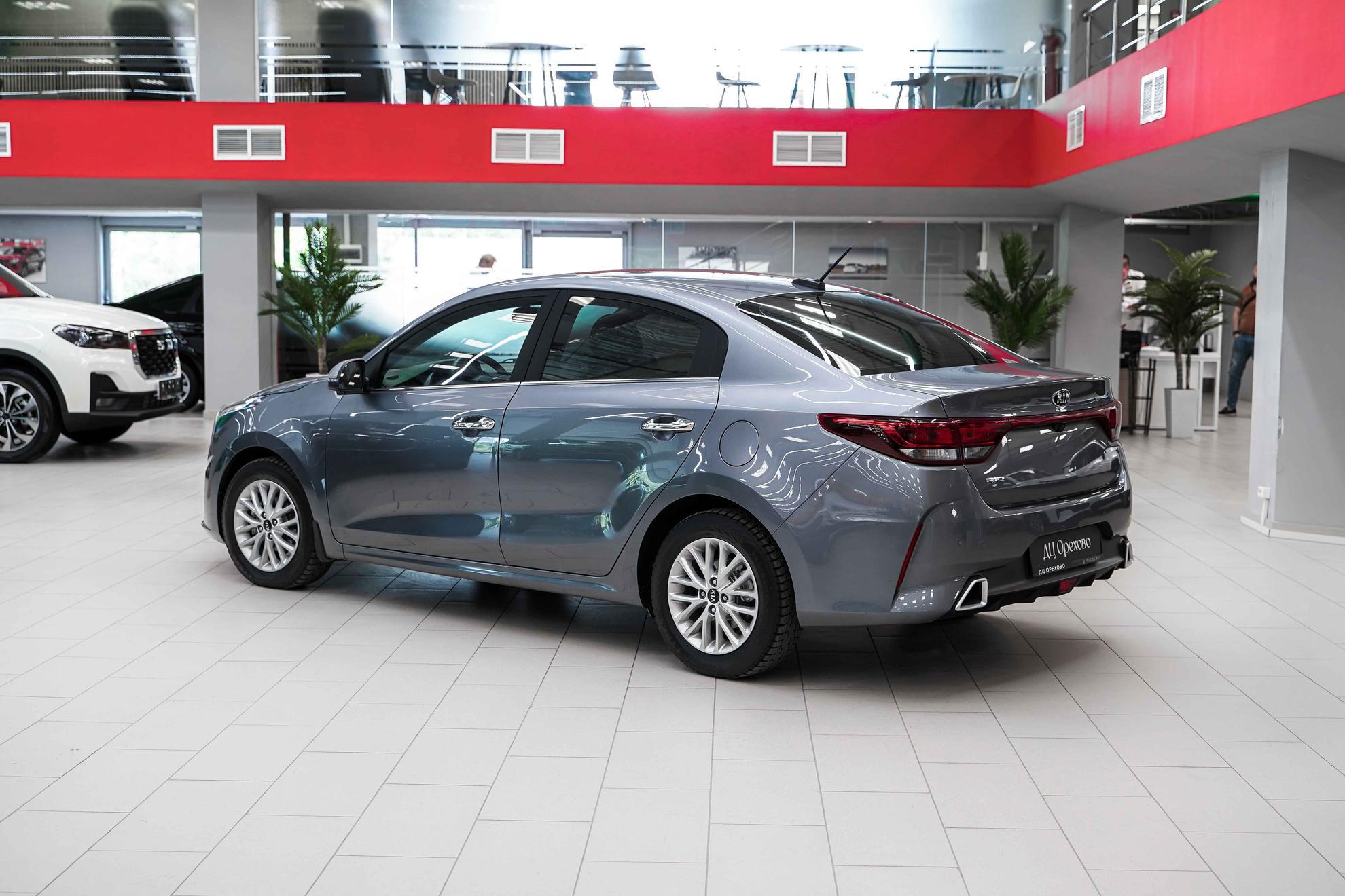 Kia Rio 2021, серый, ДЦ Орехово