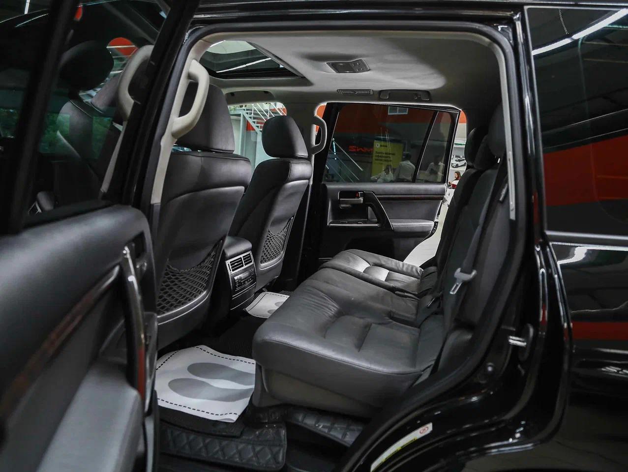 Toyota Land Cruiser 2008, черный, ДЦ Орехово
