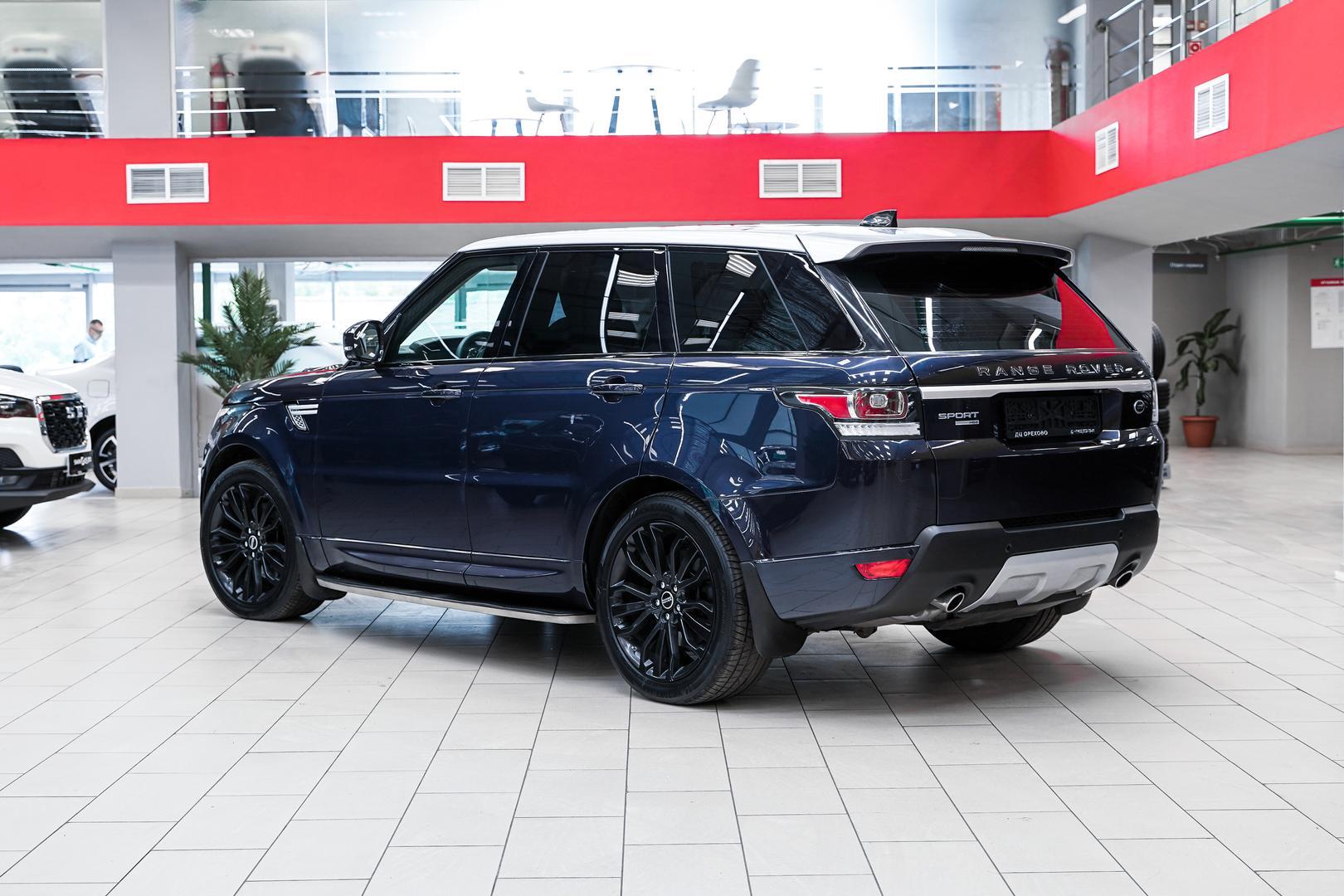 Land Rover Range Rover Sport 2017, синий, ДЦ Орехово