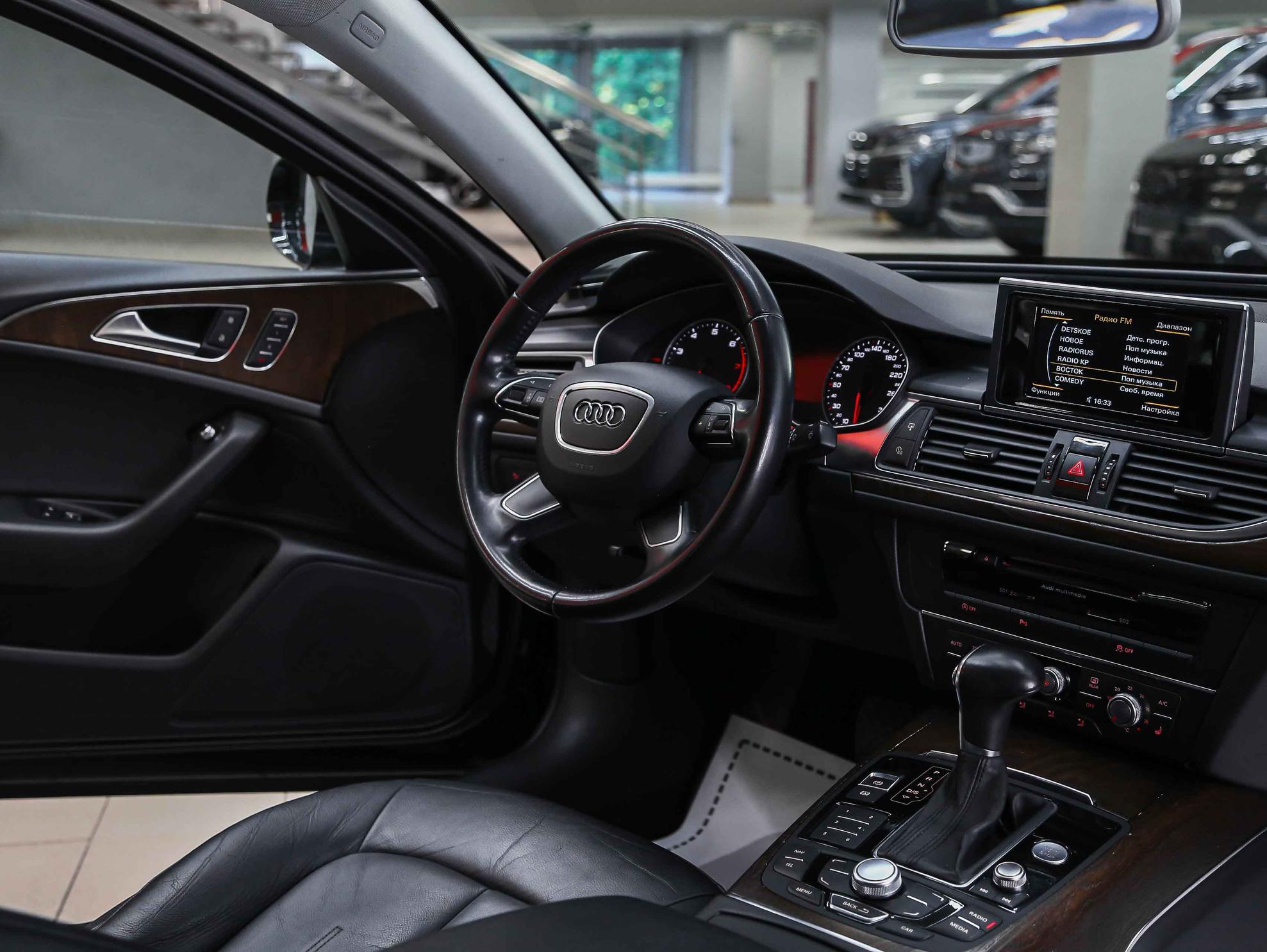 Audi A6 2014, черный, ДЦ Орехово