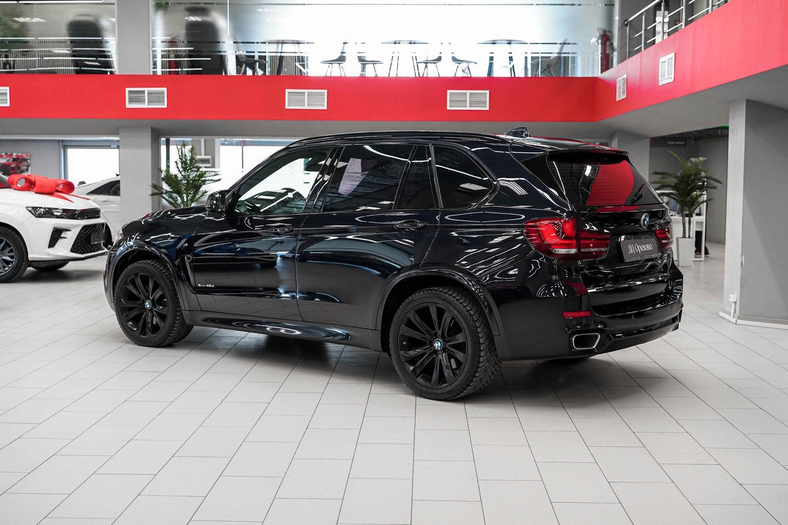 BMW X5 2016, черный, ДЦ Орехово