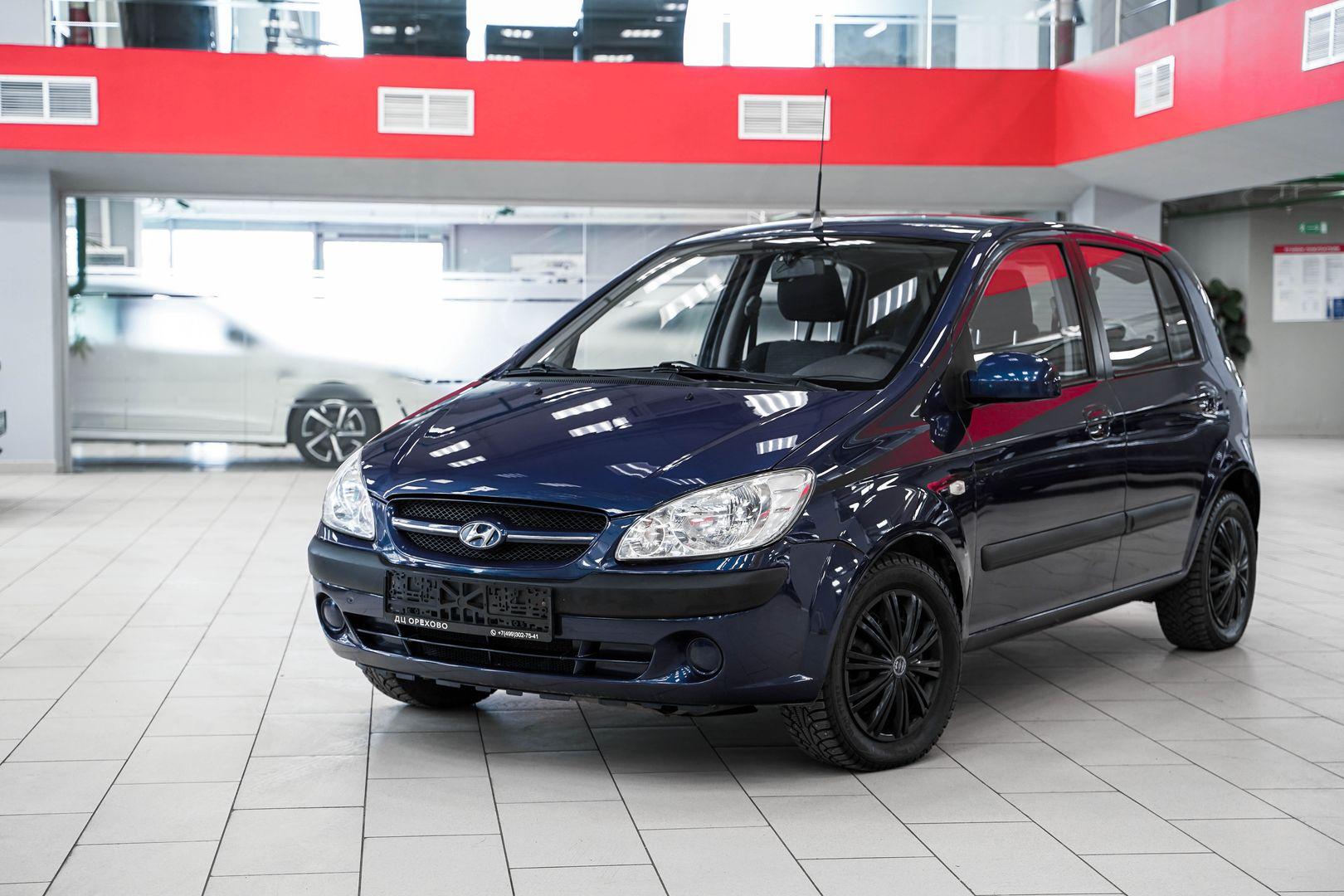 Hyundai Getz 2007, синий, ДЦ Орехово