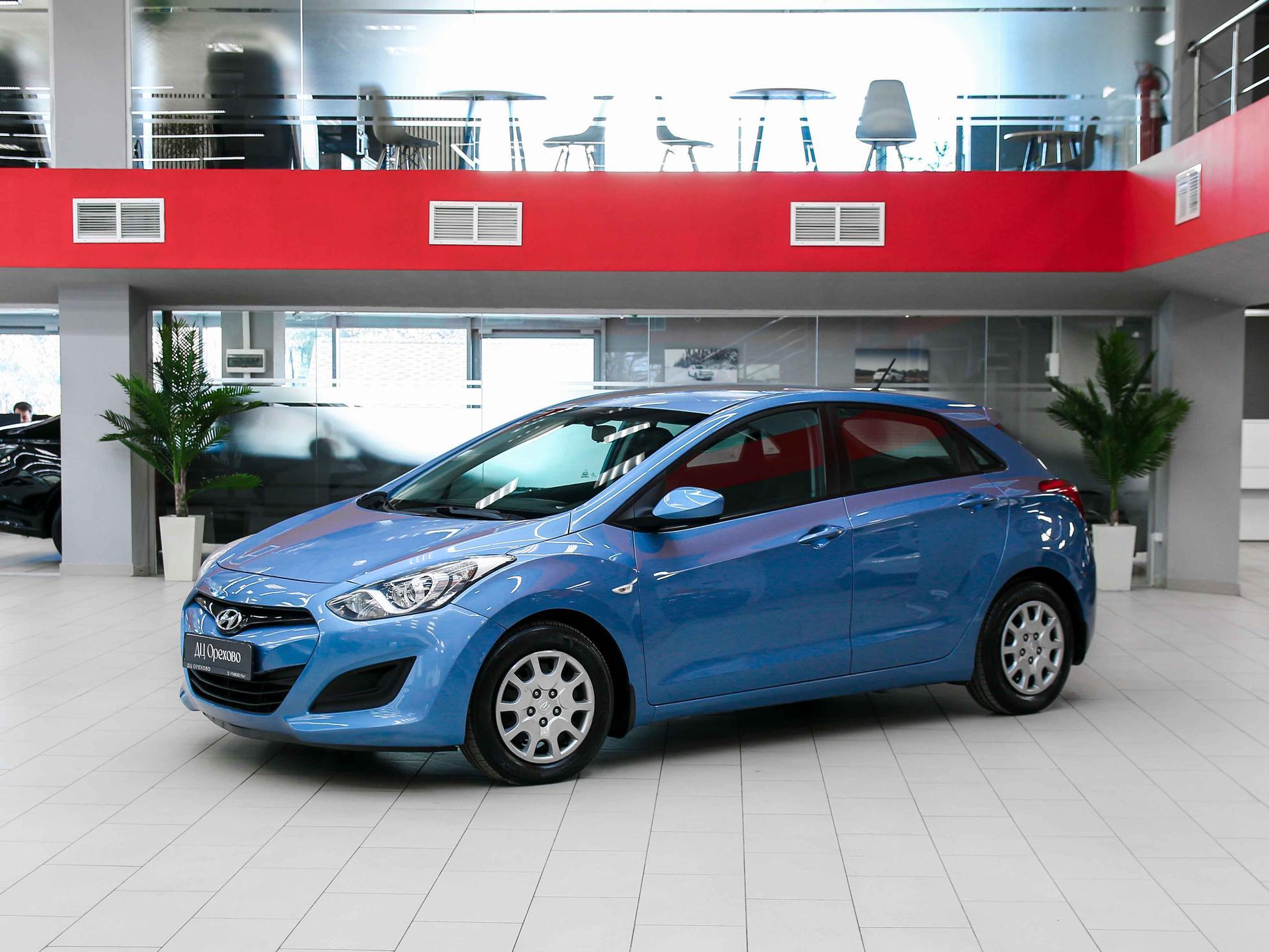 Hyundai i30 2014, голубой, ДЦ Орехово