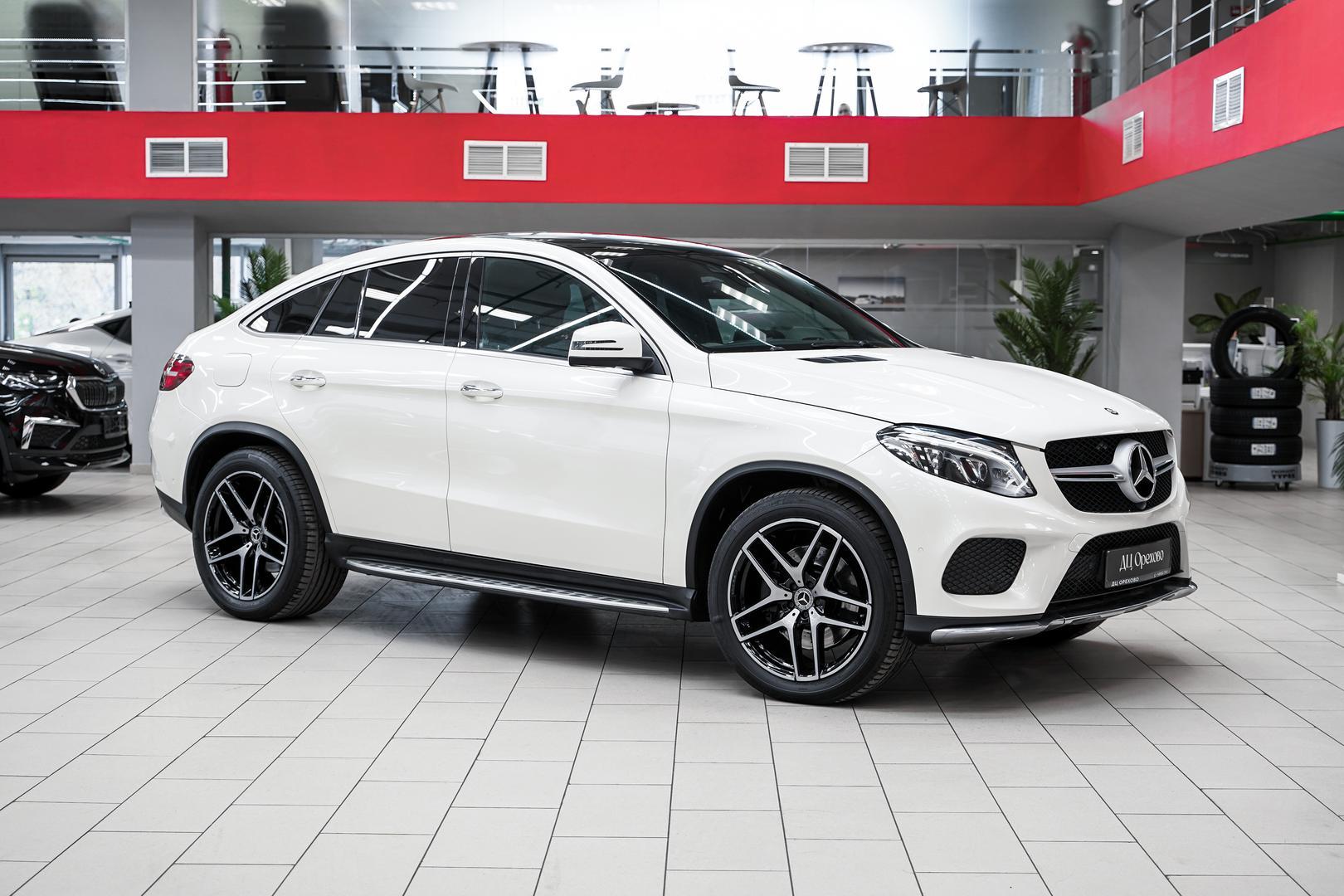 Mercedes-Benz GLE Coupe 2016, белый, ДЦ Орехово