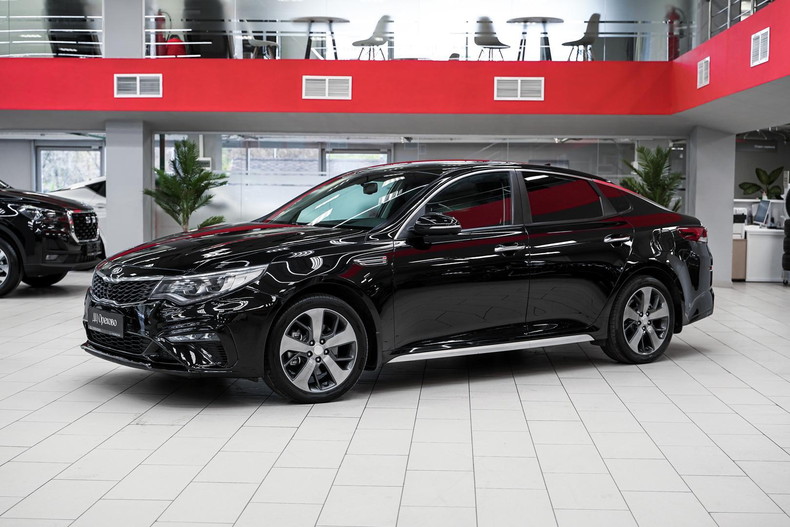 Kia Optima 2019, черный, ДЦ Орехово