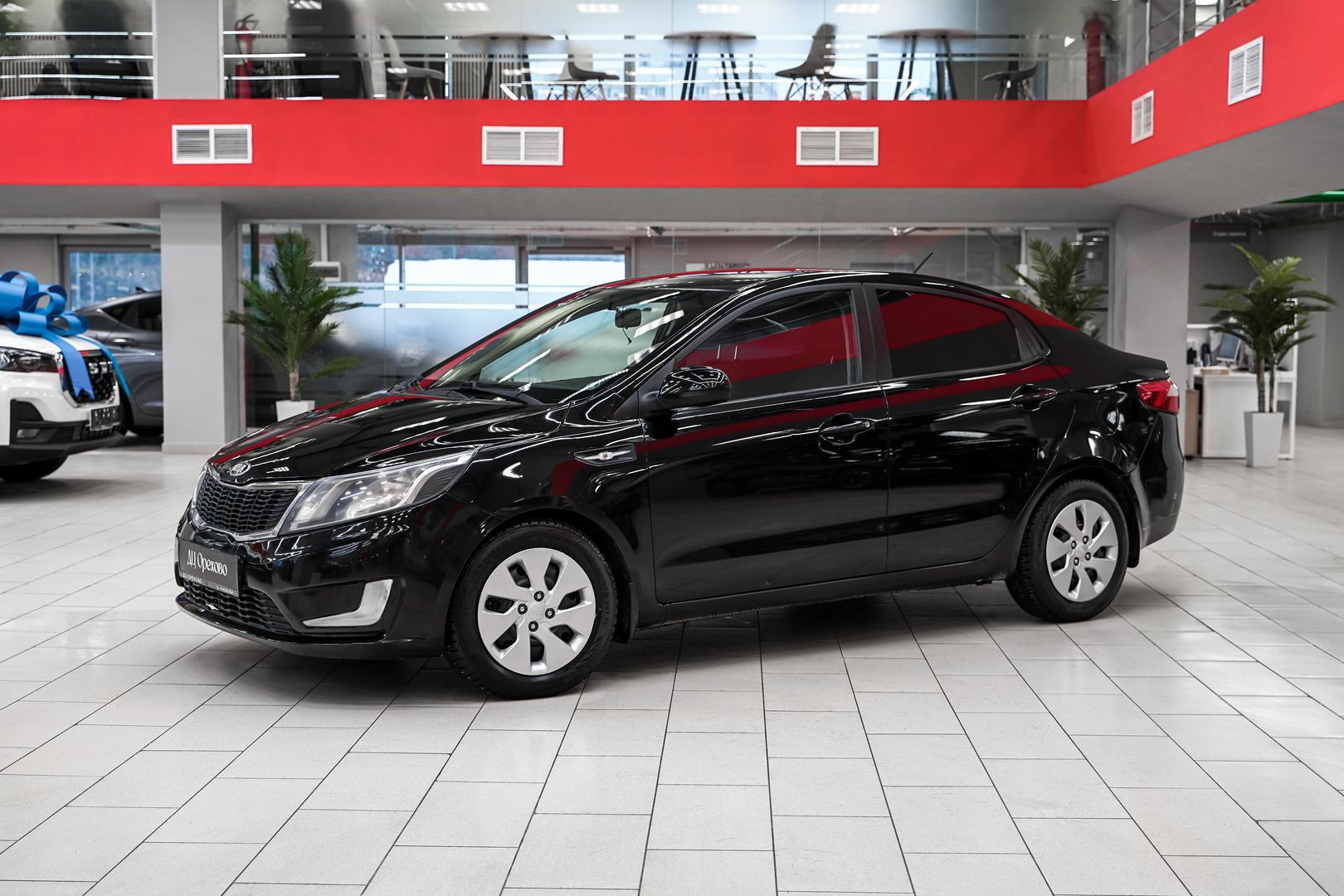 Kia Rio 2014, черный, ДЦ Орехово