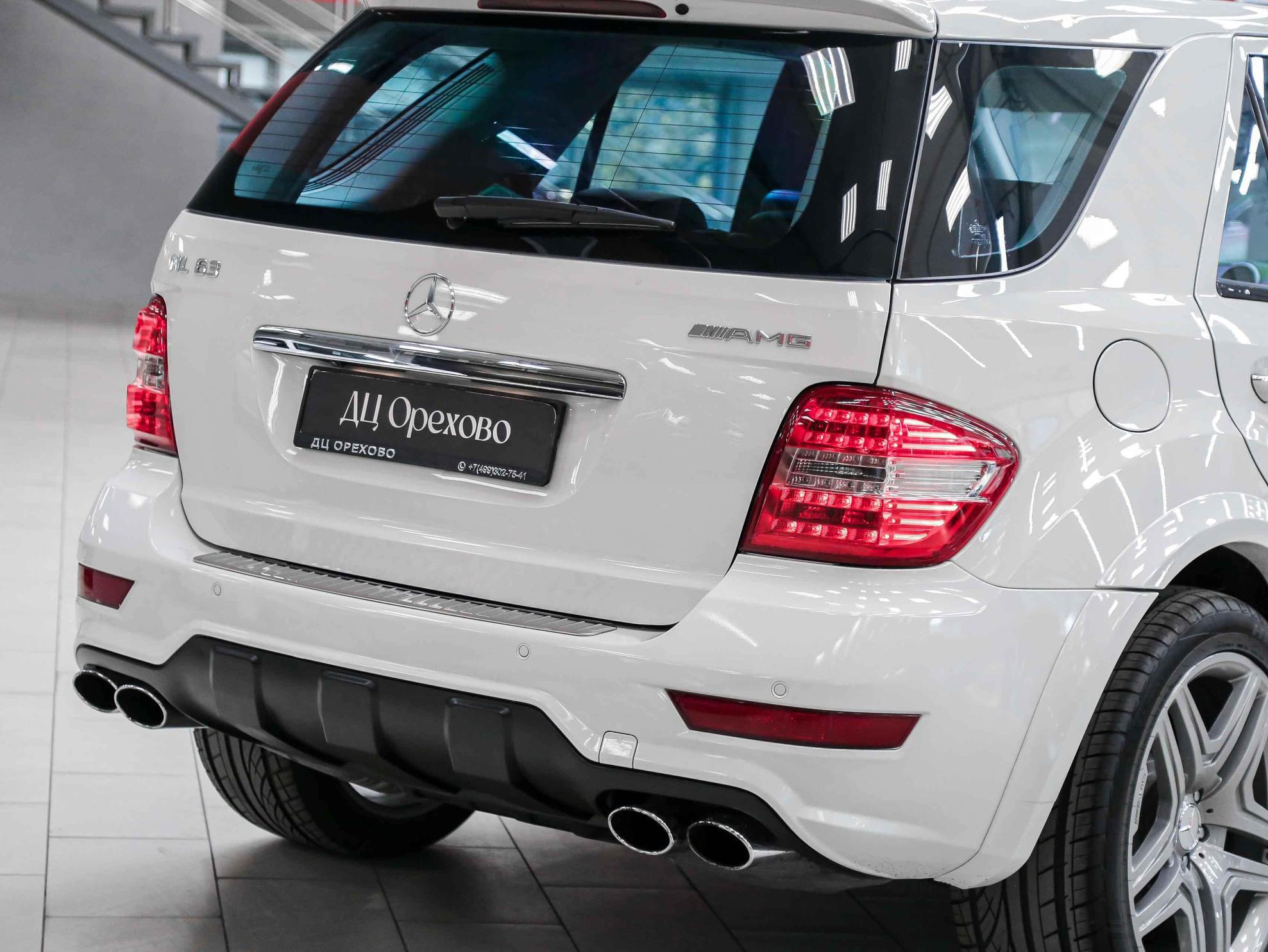 Mercedes-Benz M-Класс AMG 2010, белый, ДЦ Орехово