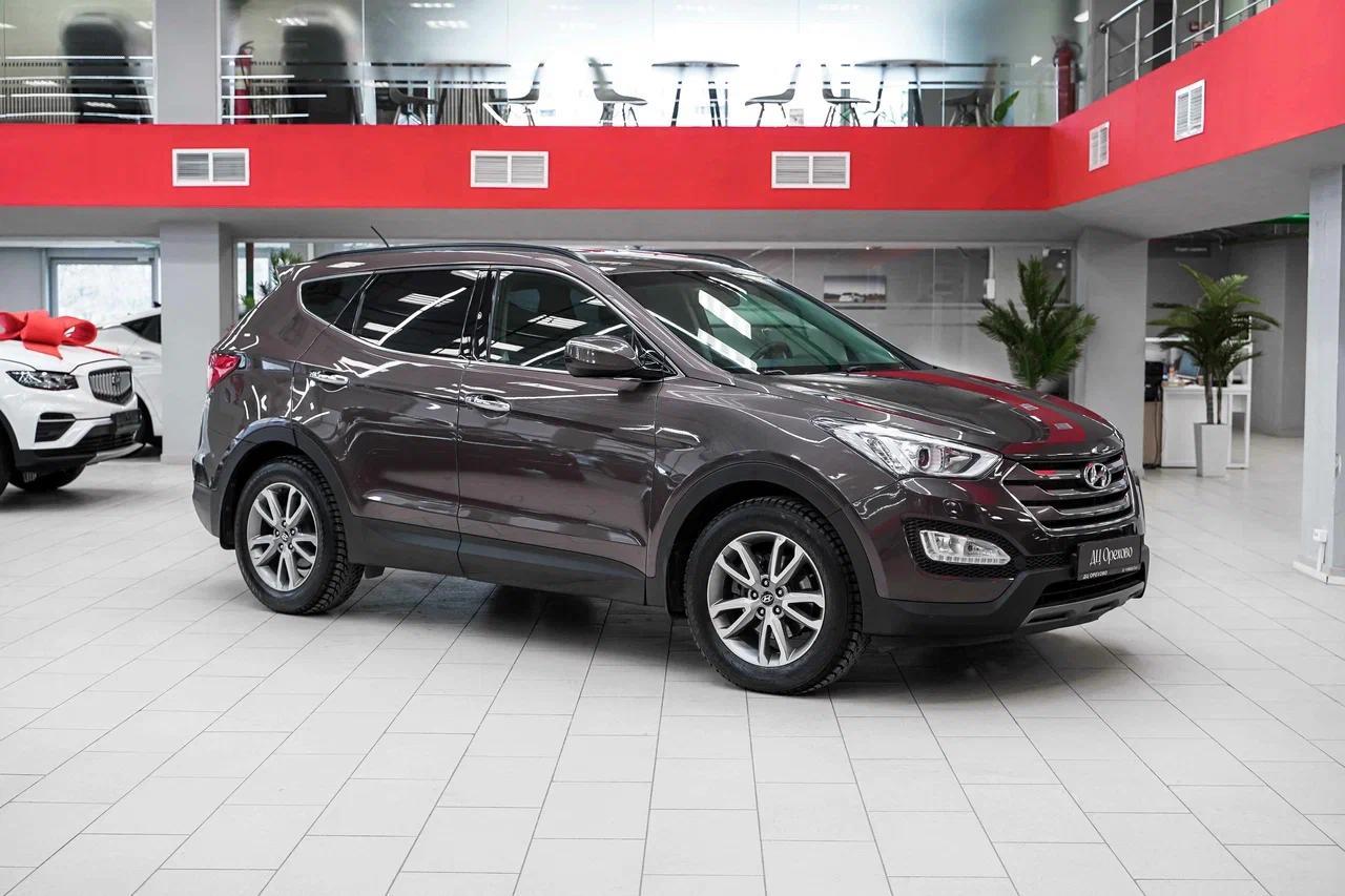 Hyundai Santa Fe 2013, коричневый, ДЦ Орехово