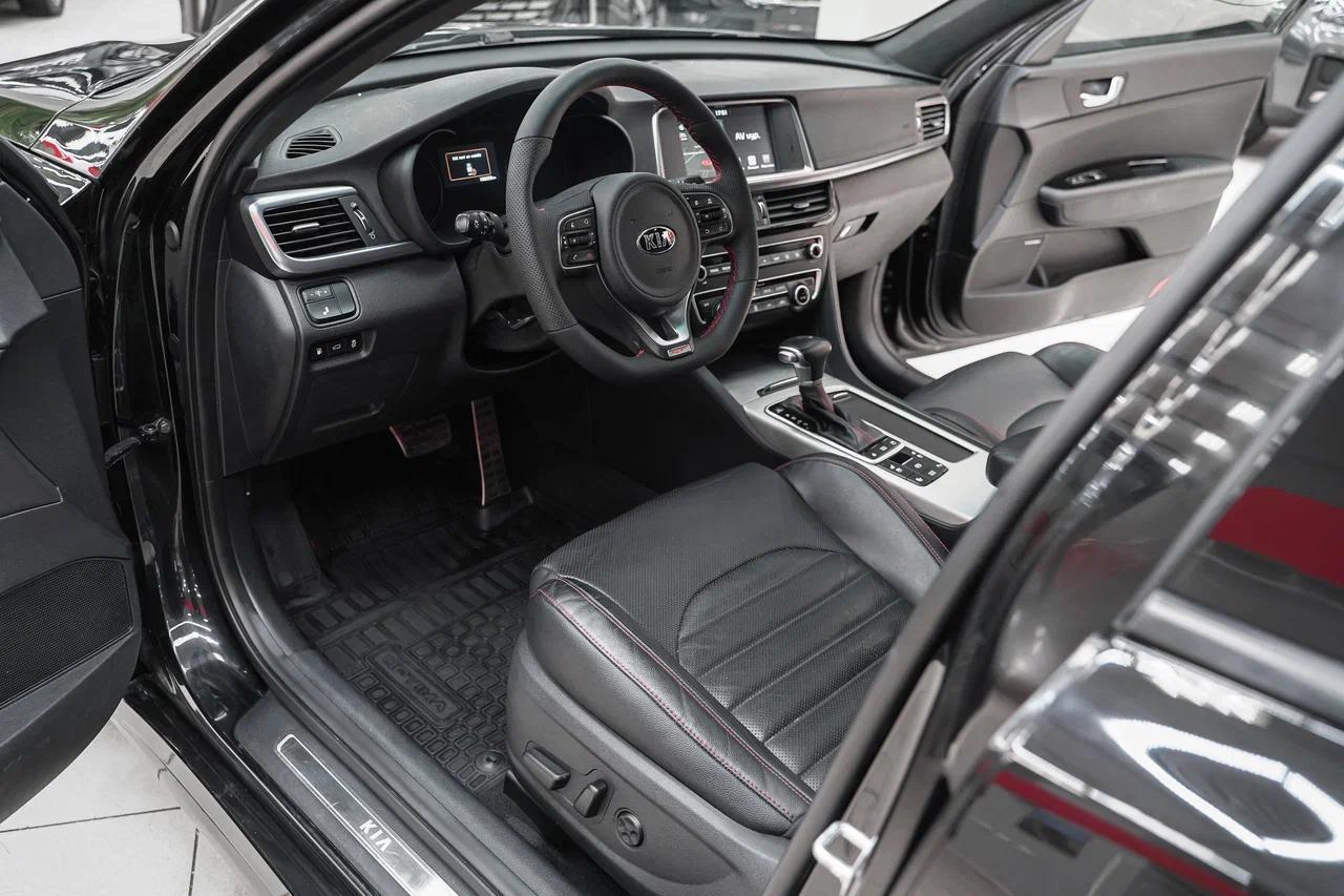 Kia Optima 2017, черный, ДЦ Орехово