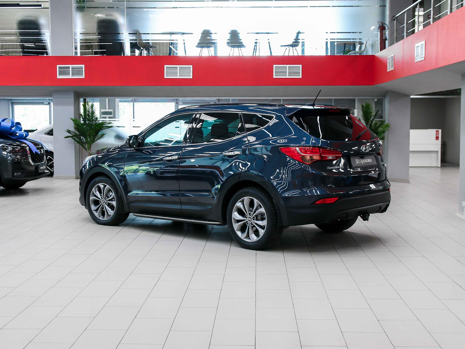 Hyundai Santa Fe 2013, синий, ДЦ Орехово