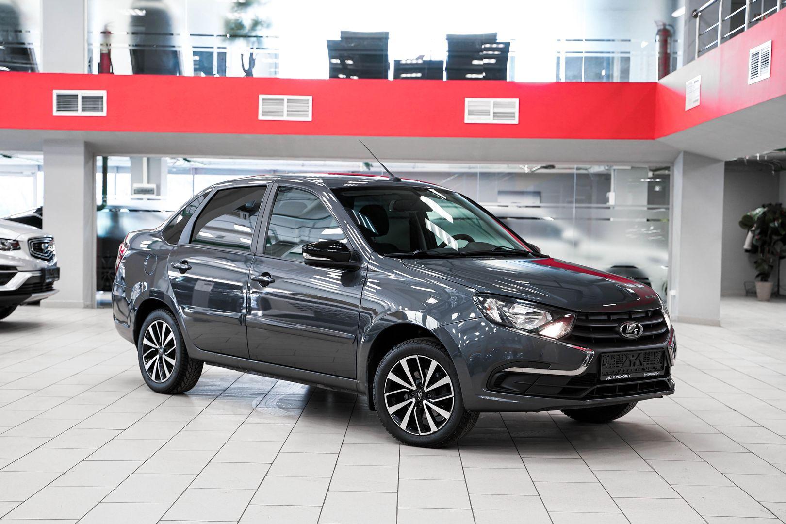 LADA (ВАЗ) Granta 2019, серый, ДЦ Орехово