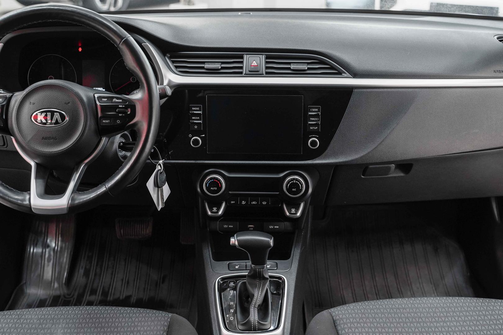 Kia Rio 2021, черный, ДЦ Орехово