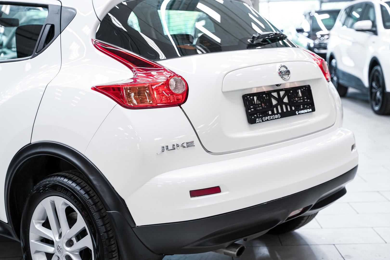 Nissan Juke 2014, белый, ДЦ Орехово