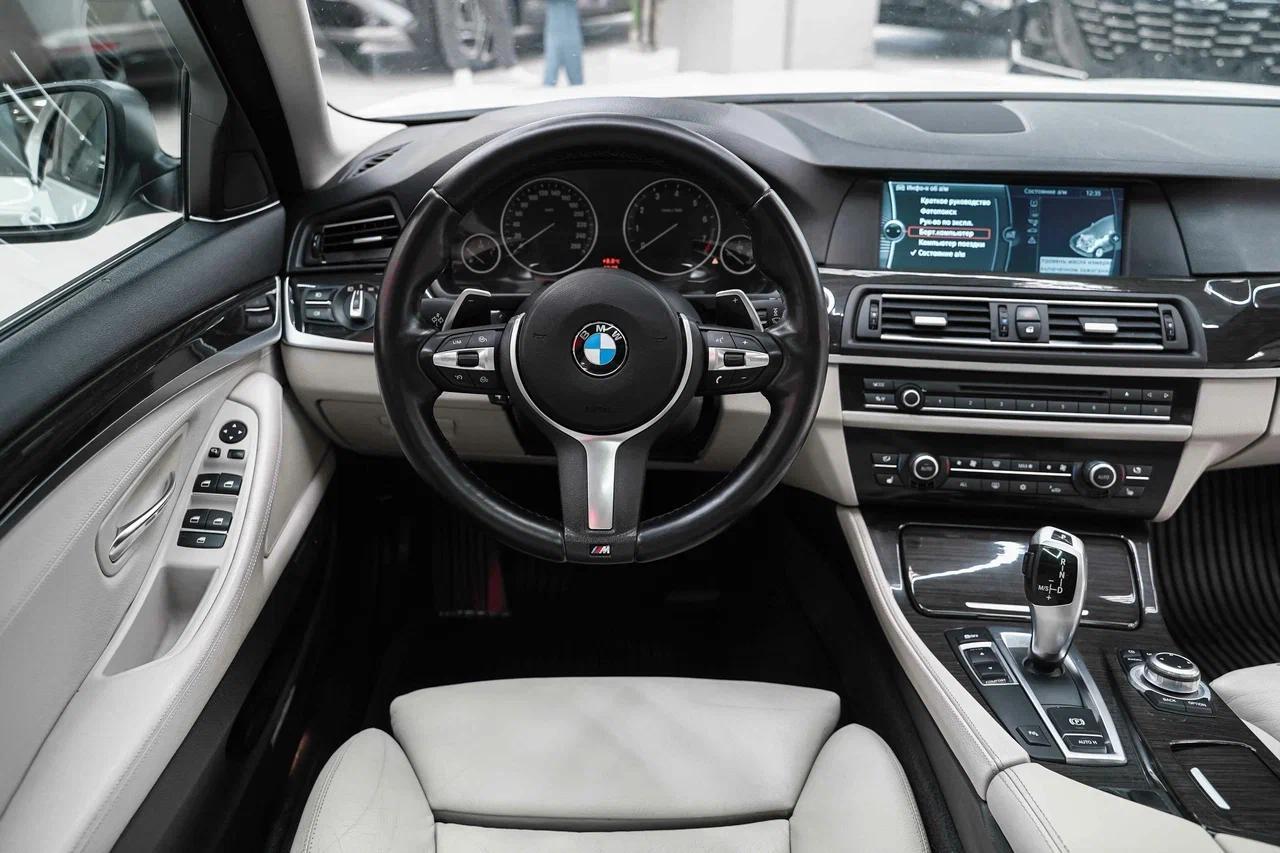 BMW 5 серии 2011, белый, ДЦ Орехово