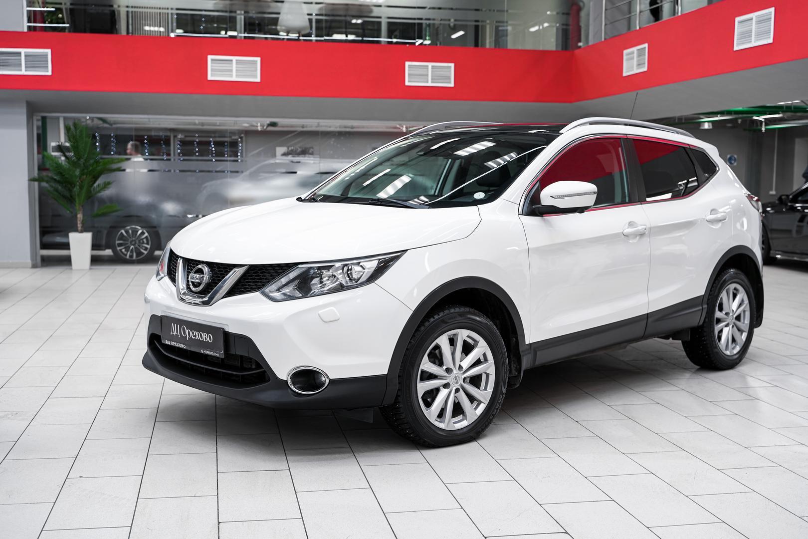 Nissan Qashqai 2014, белый, ДЦ Орехово