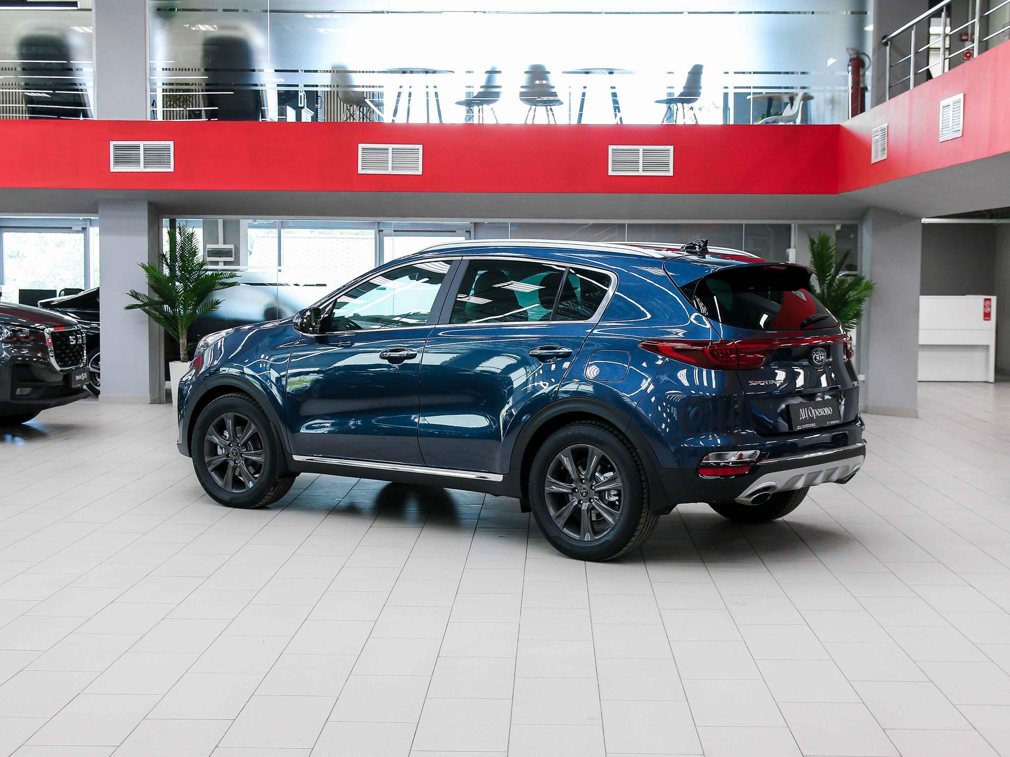 Kia Sportage 2019, синий, ДЦ Орехово