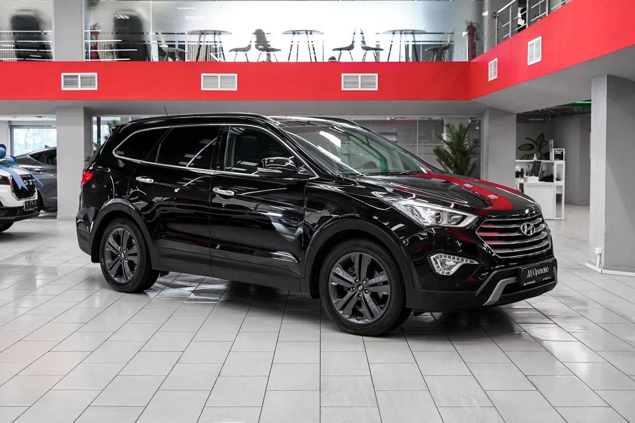 Hyundai Santa Fe 2015, черный, ДЦ Орехово