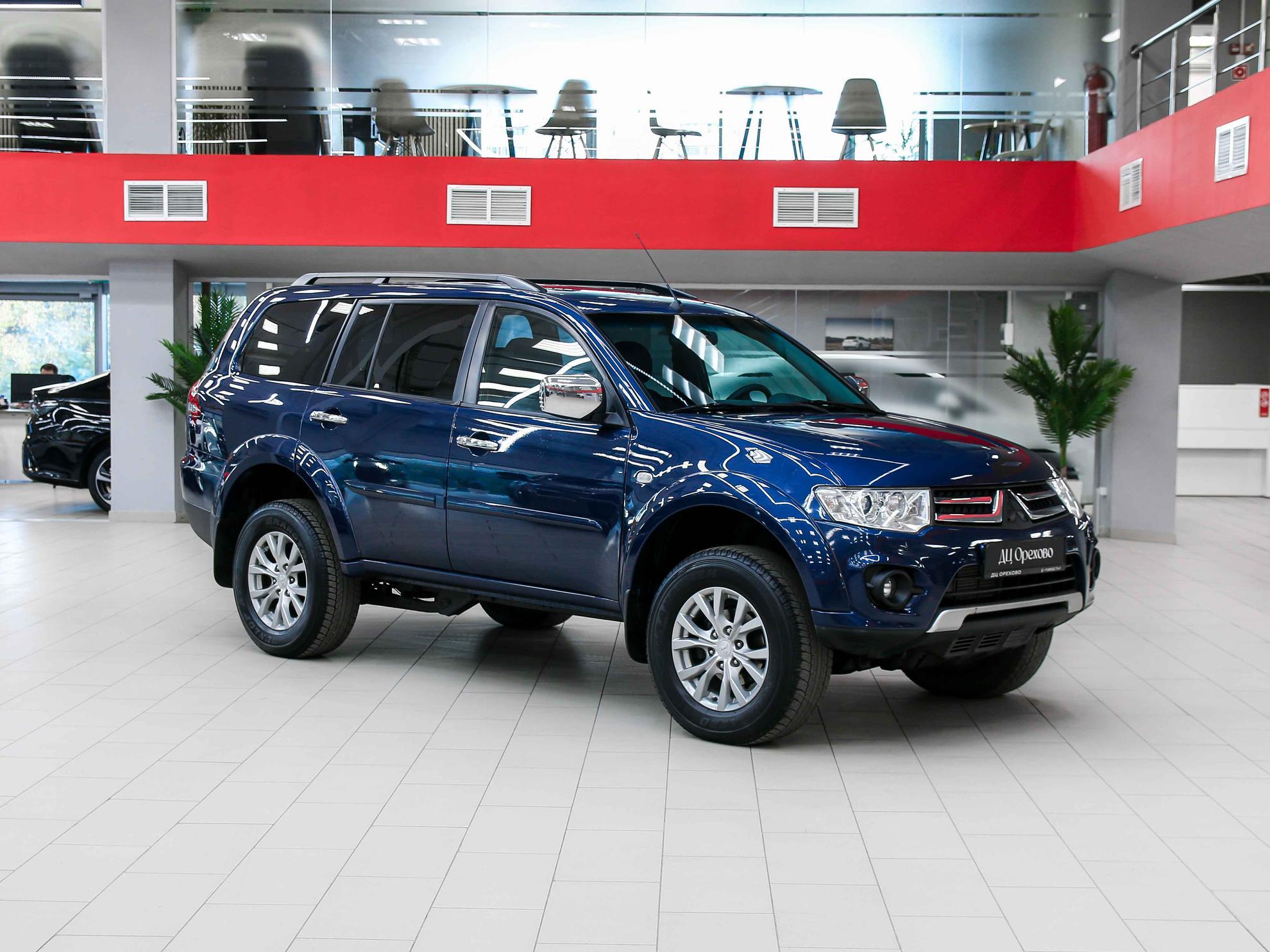 Mitsubishi Pajero Sport 2014, синий, ДЦ Орехово