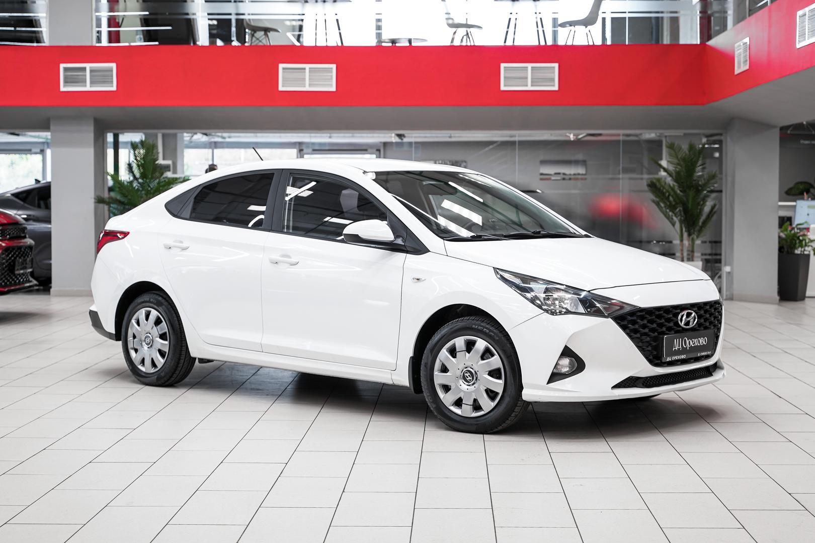Hyundai Solaris 2020, белый, ДЦ Орехово