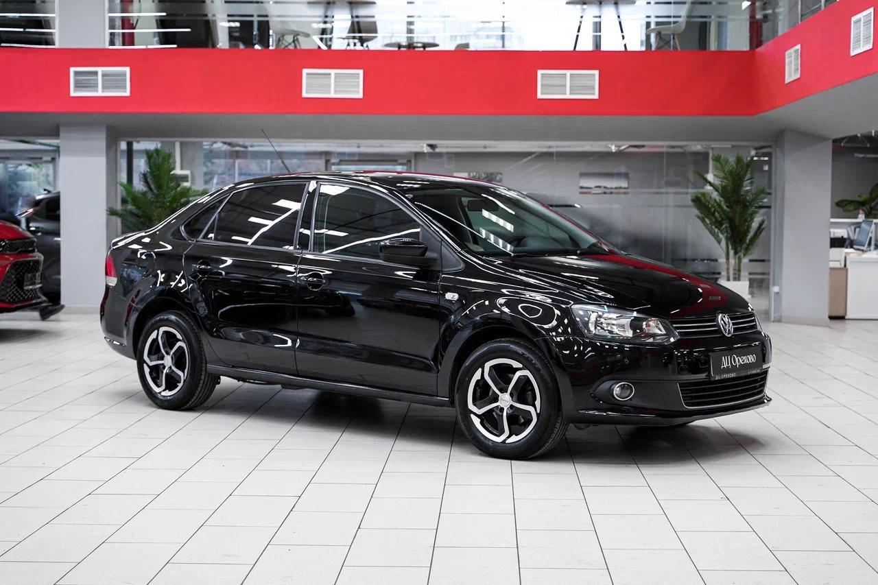 Volkswagen Polo 2012, черный, ДЦ Орехово