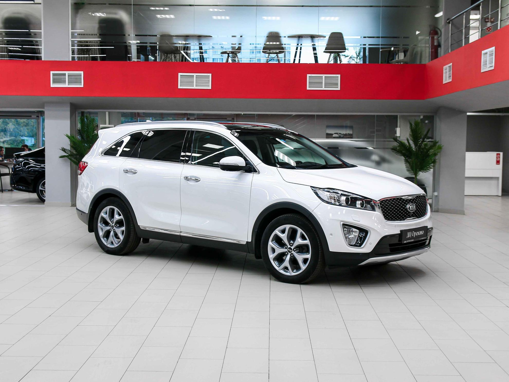 Kia Sorento 2017, белый, ДЦ Орехово