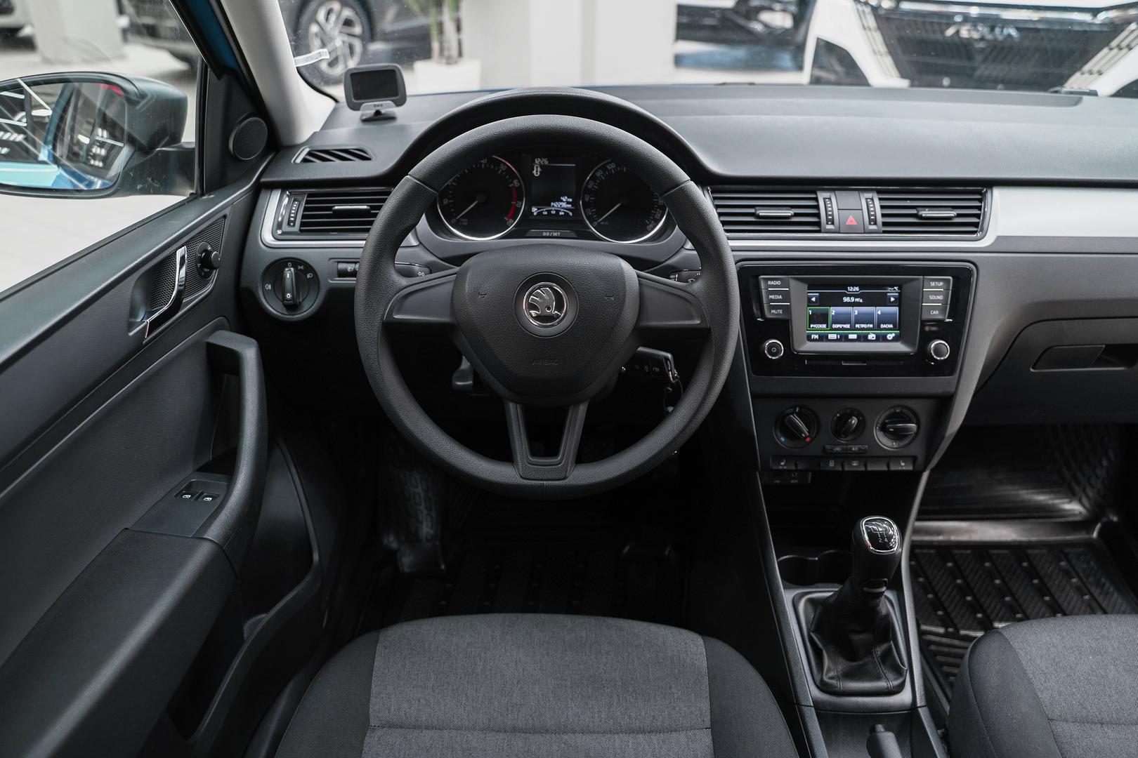 Skoda Rapid 2016, синий, ДЦ Орехово