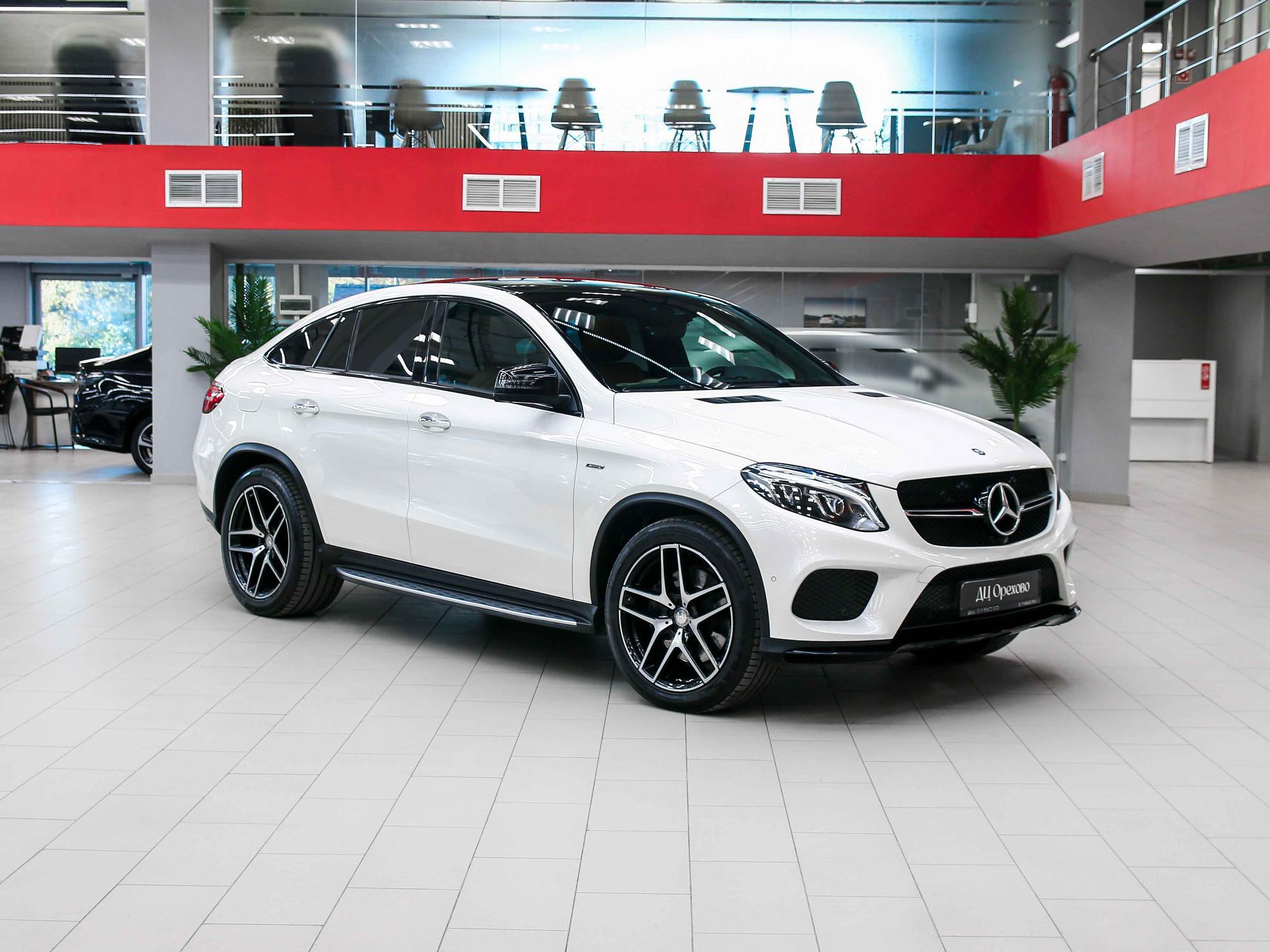 Mercedes-Benz GLE Coupe 2016, белый, ДЦ Орехово