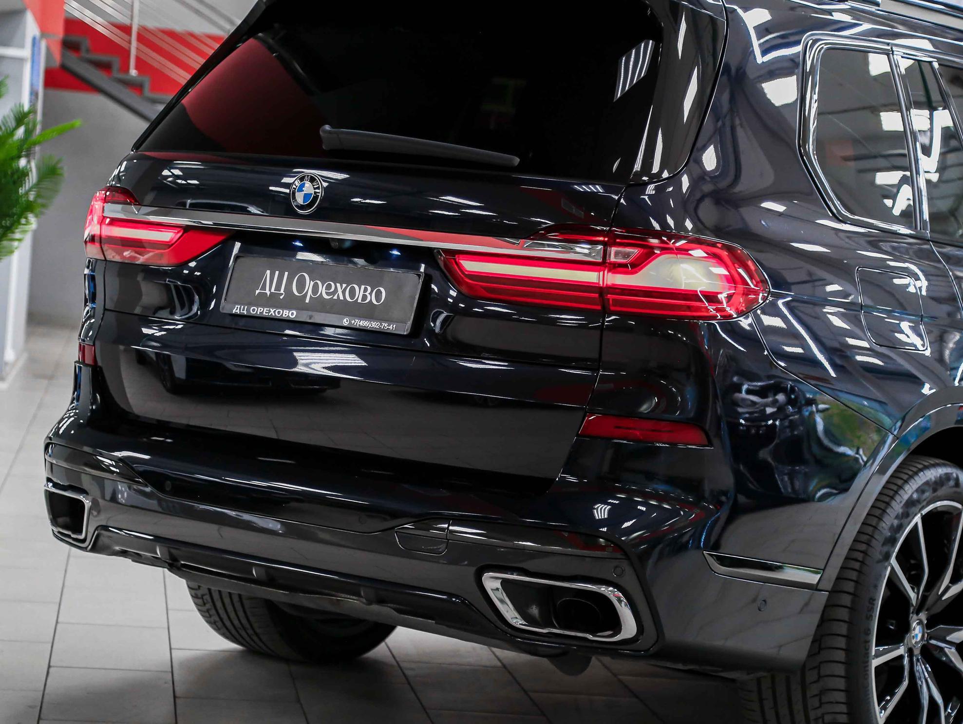 BMW X7 2020, черный, ДЦ Орехово
