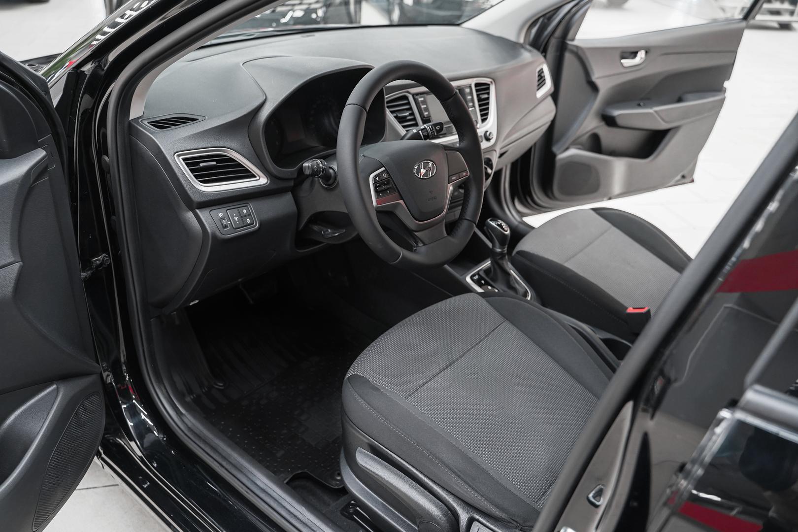 Hyundai Solaris 2019, черный, ДЦ Орехово