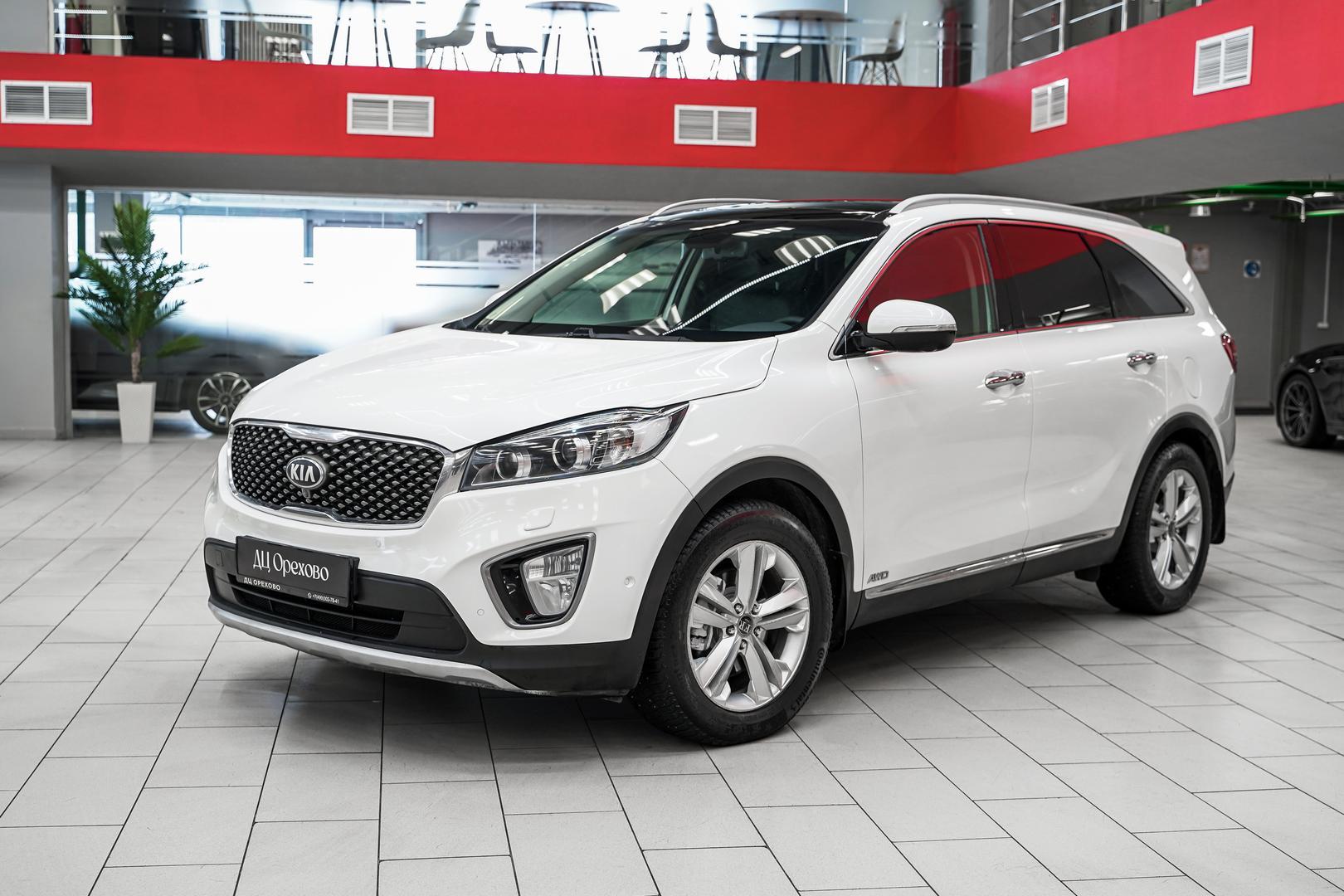 Kia Sorento 2016, белый, ДЦ Орехово