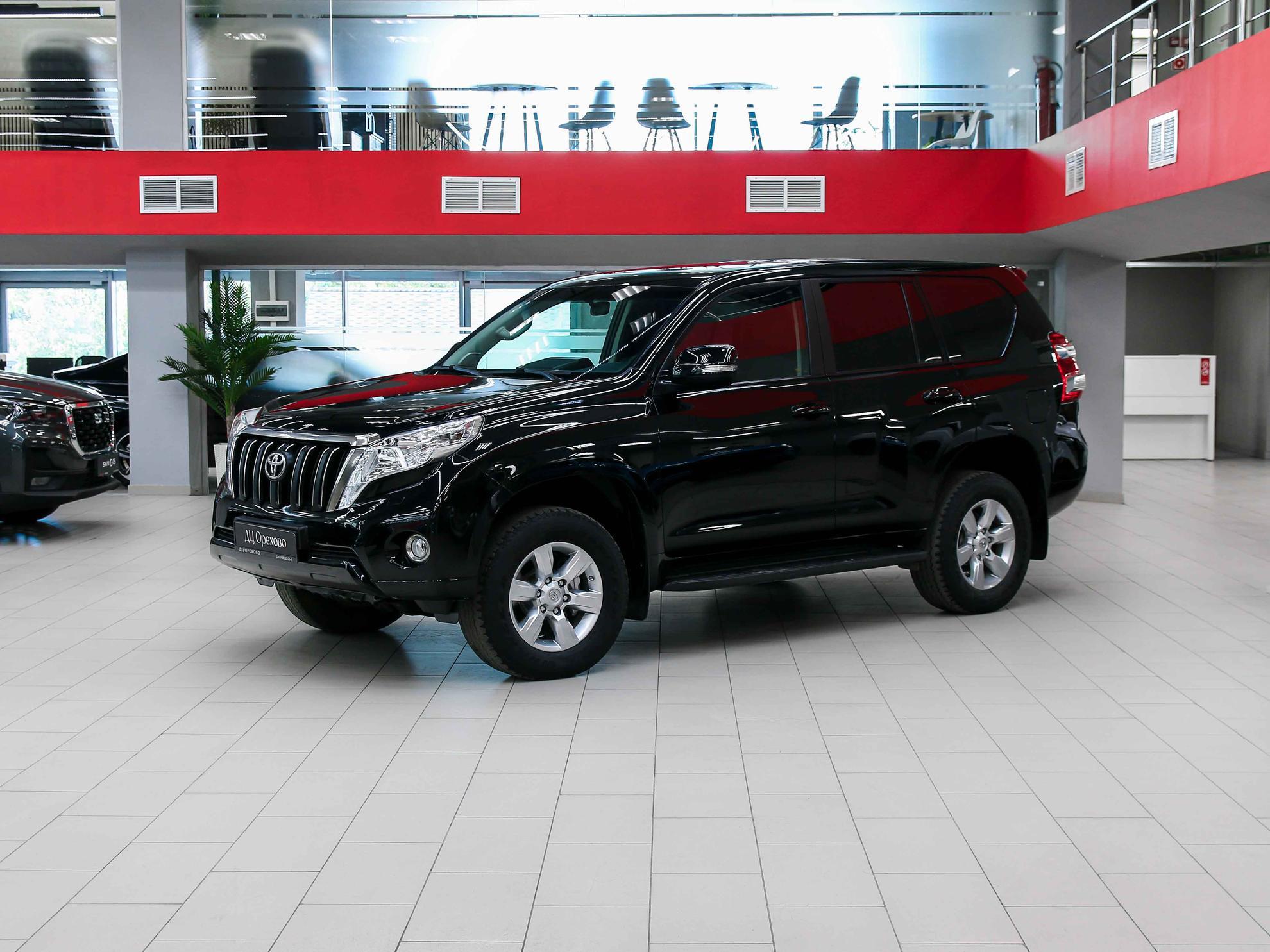 Toyota Land Cruiser Prado 2014, черный, ДЦ Орехово