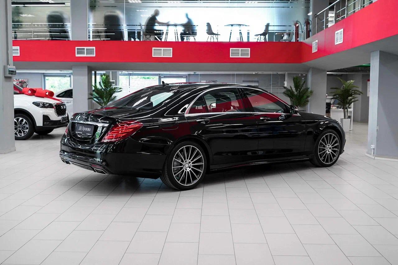 Mercedes-Benz S-Класс 2014, черный, ДЦ Орехово