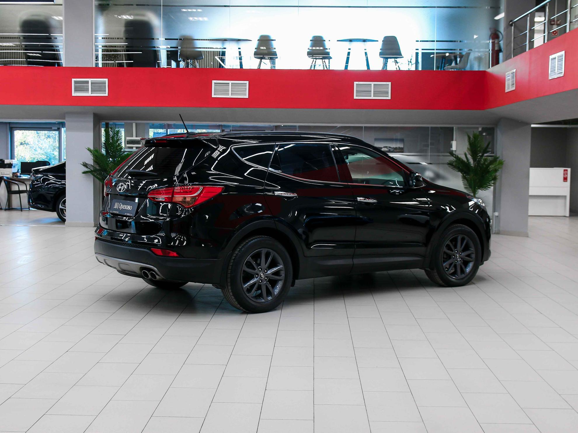 Hyundai Santa Fe 2014, черный, ДЦ Орехово