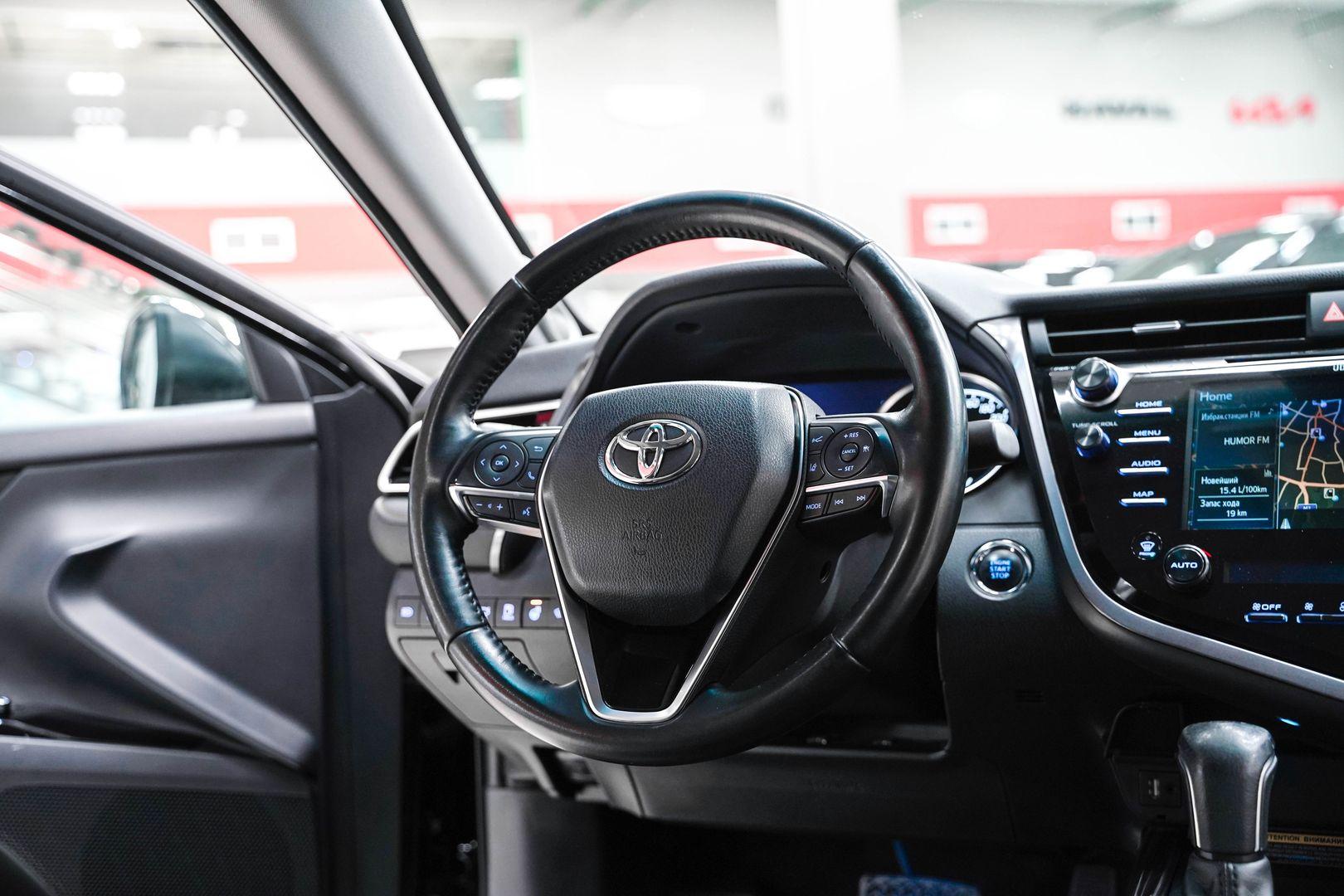 Toyota Camry 2019, черный, ДЦ Орехово