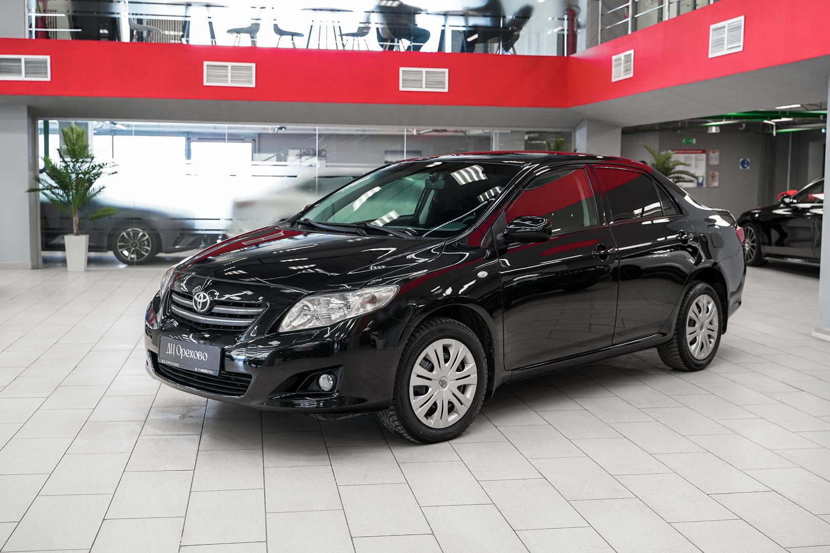 Toyota Corolla 2007, черный, ДЦ Орехово