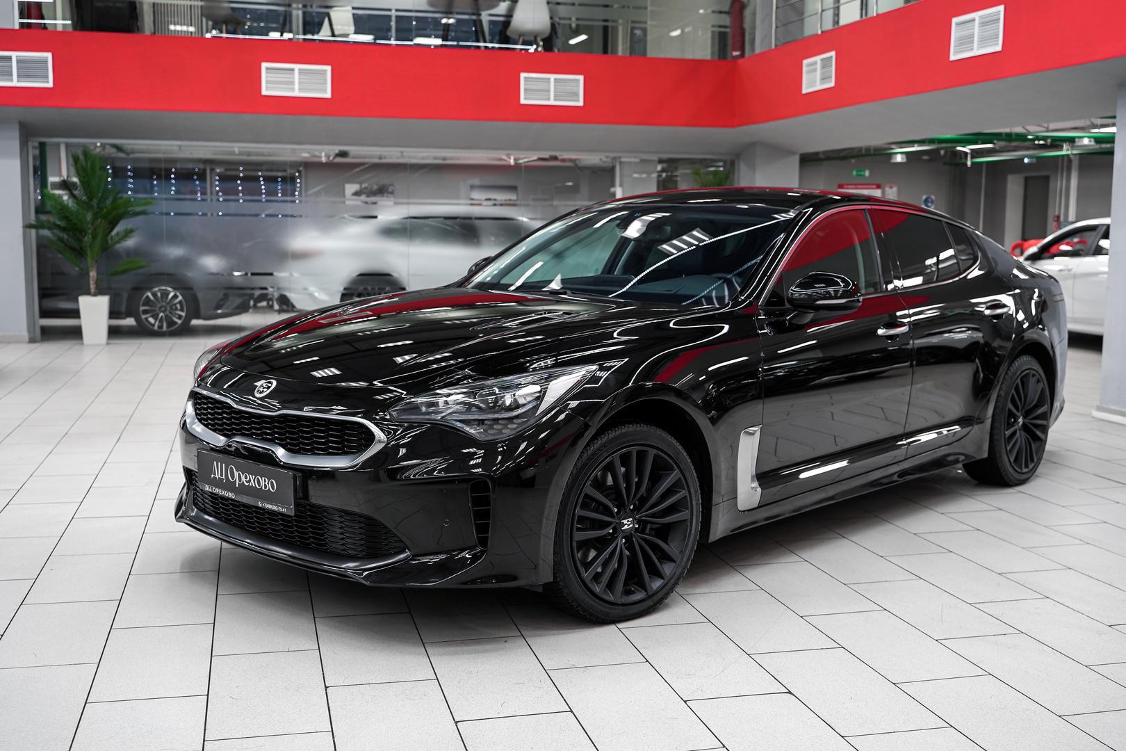 Kia Stinger 2018, черный, ДЦ Орехово