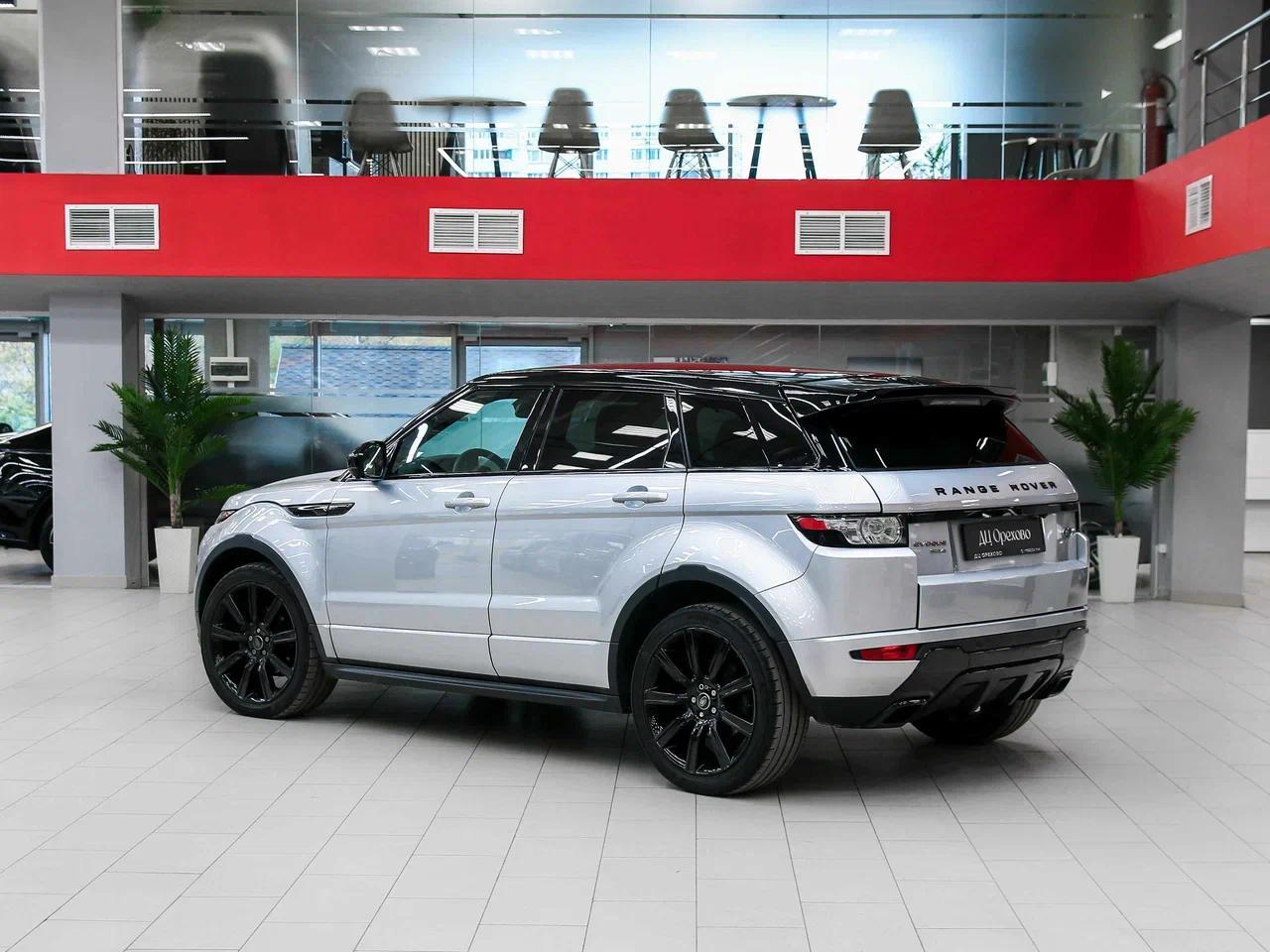 Land Rover Range Rover Evoque 2014, серебряный, ДЦ Орехово