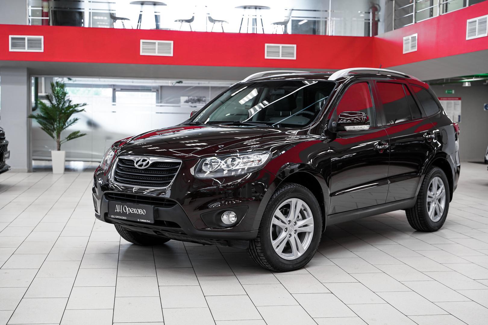 Hyundai Santa Fe 2011, пурпурный, ДЦ Орехово