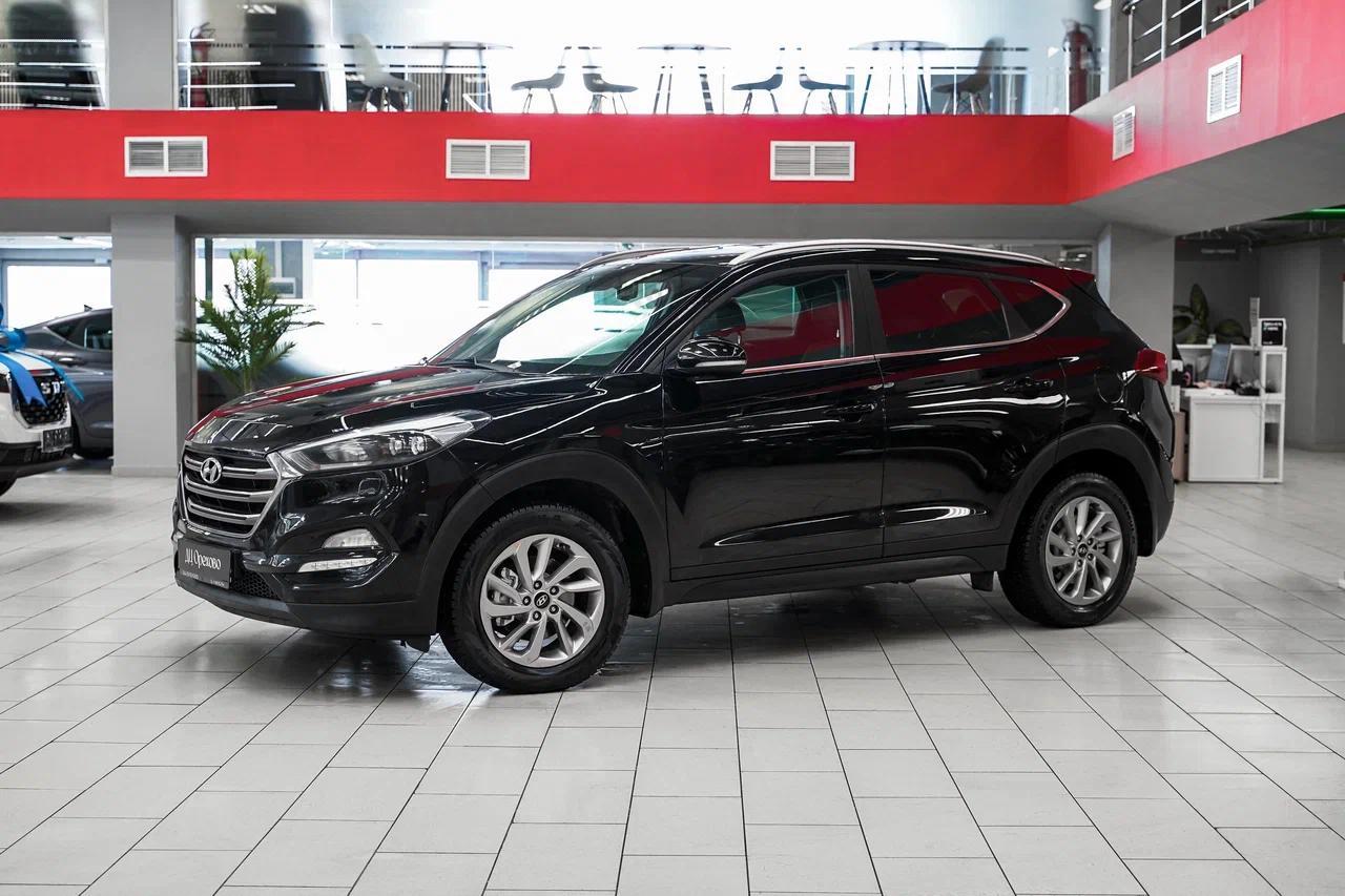 Hyundai Tucson 2017, черный, ДЦ Орехово