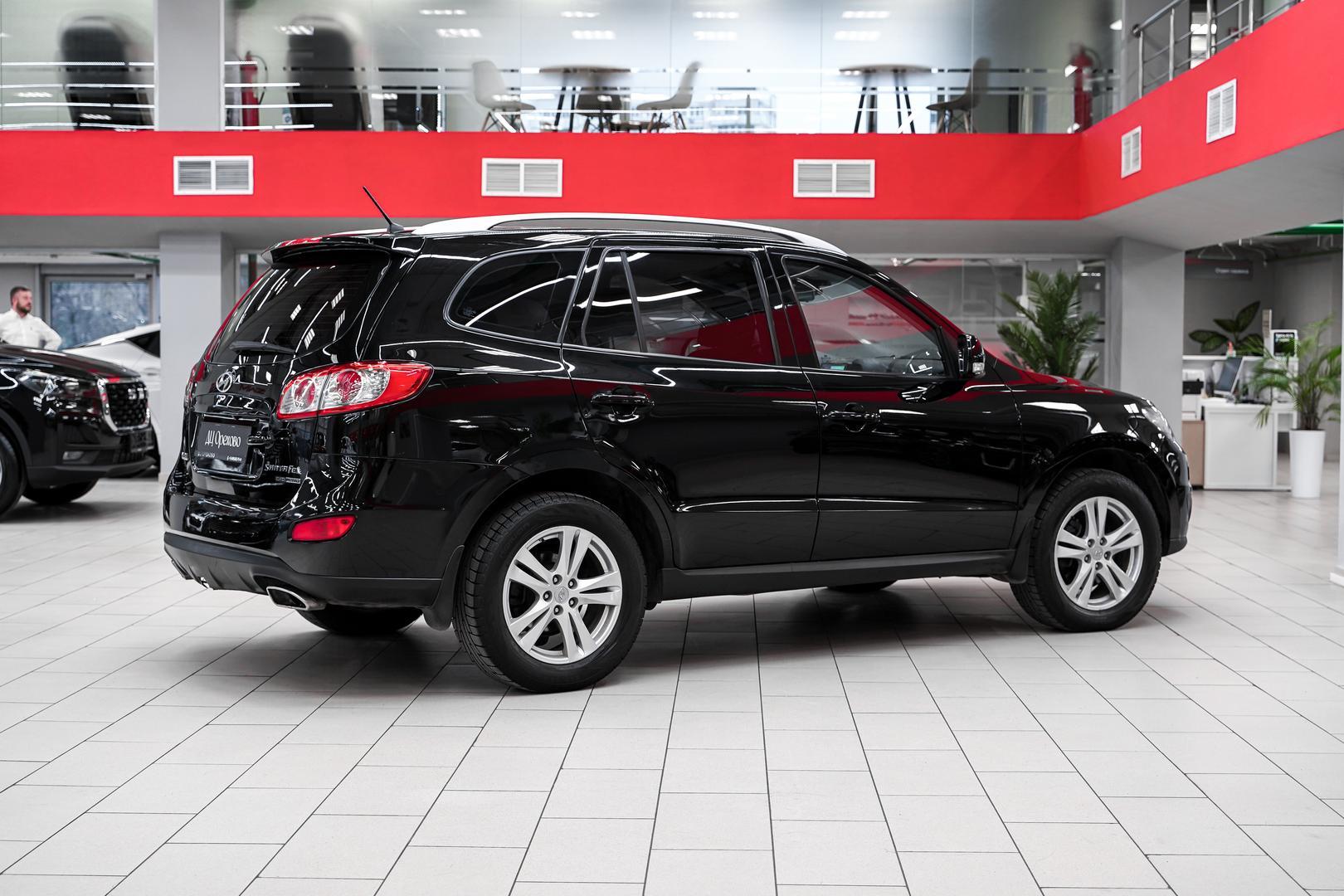 Hyundai Santa Fe 2010, черный, ДЦ Орехово