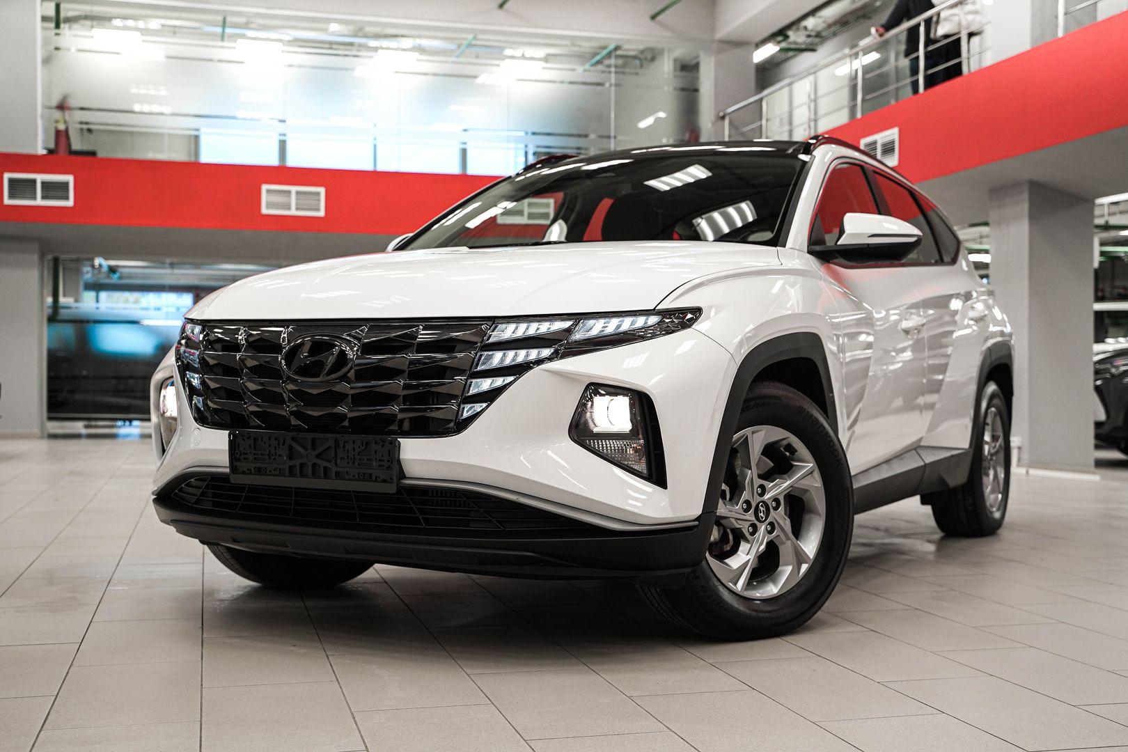 Hyundai Tucson 2021, белый, ДЦ Орехово