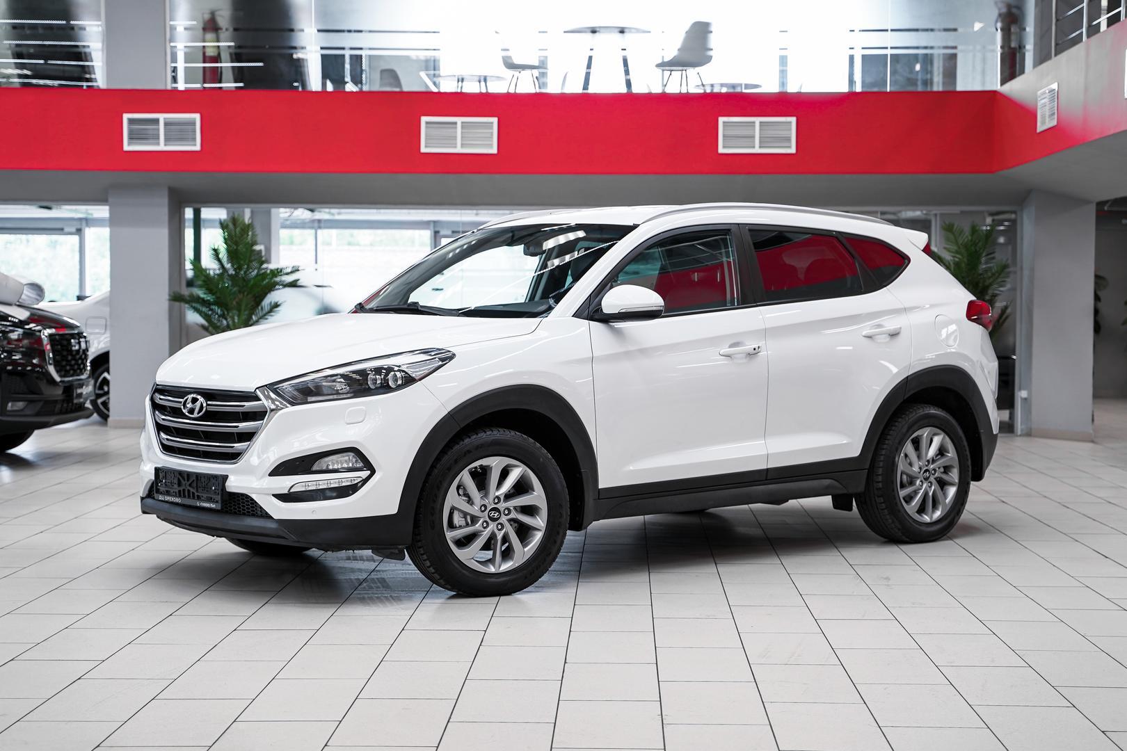 Hyundai Tucson 2016, белый, ДЦ Орехово
