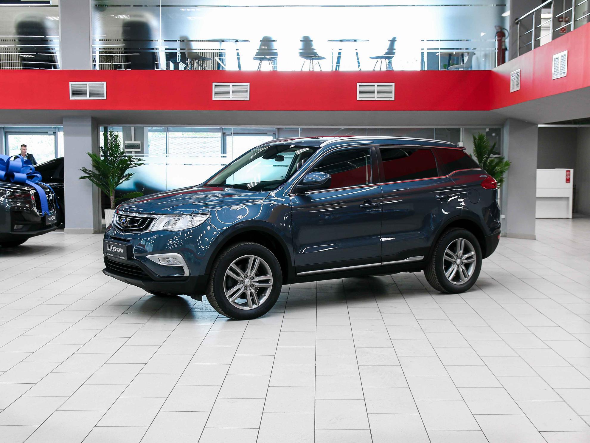 Geely Atlas 2018, серый, ДЦ Орехово