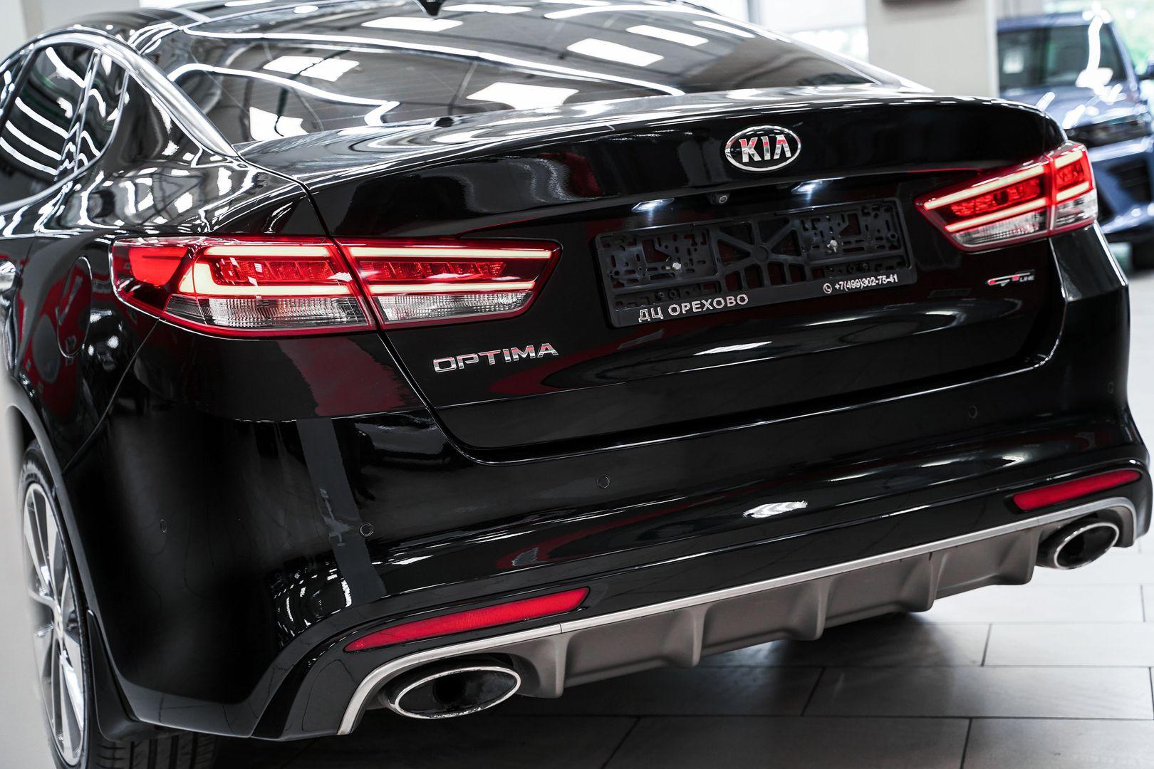 Kia Optima 2018, черный, ДЦ Орехово