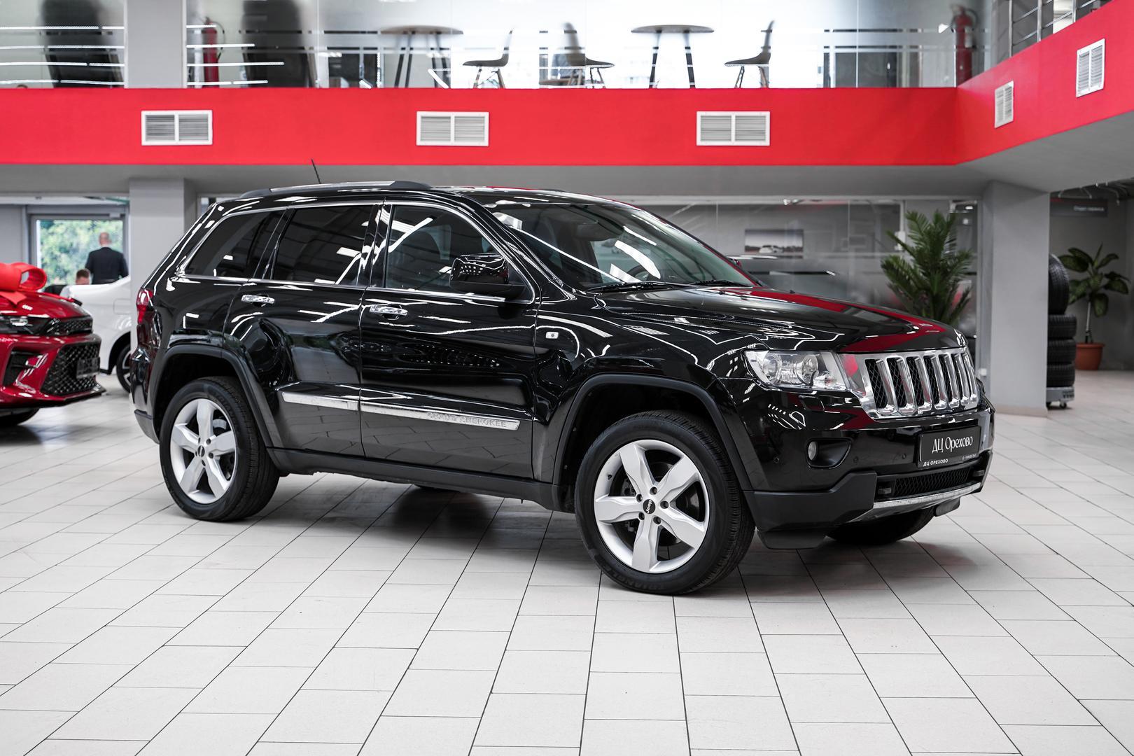 Jeep Grand Cherokee 2012, черный, ДЦ Орехово