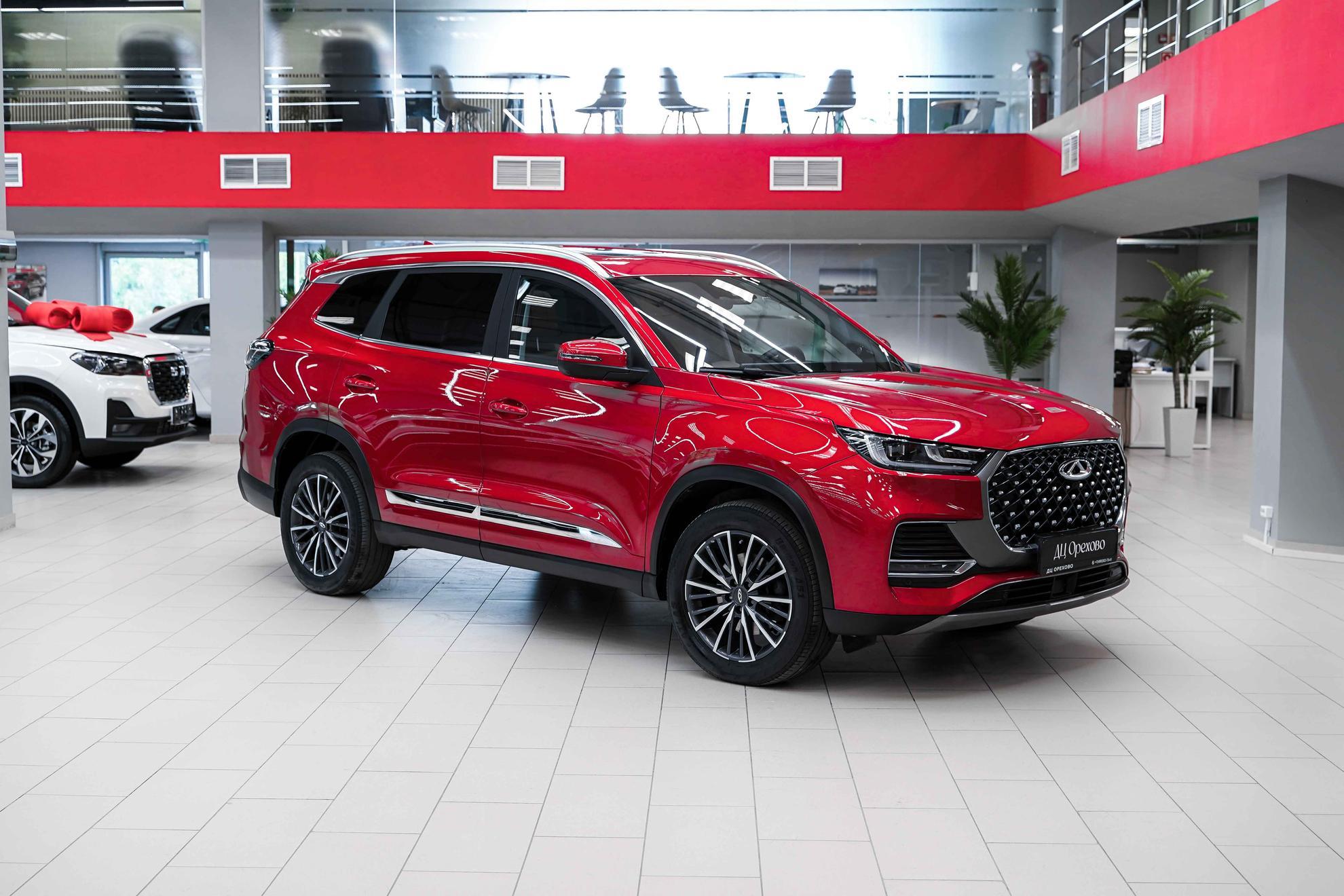 Chery Tiggo 8 Pro Max 2022, красный, ДЦ Орехово