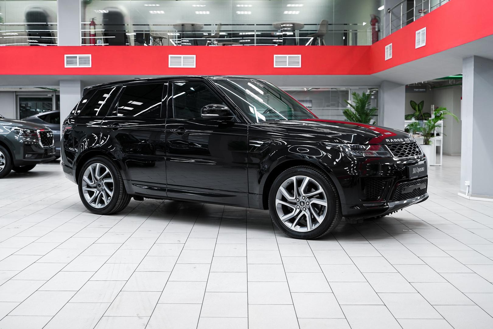 Land Rover Range Rover Sport 2019, черный, ДЦ Орехово
